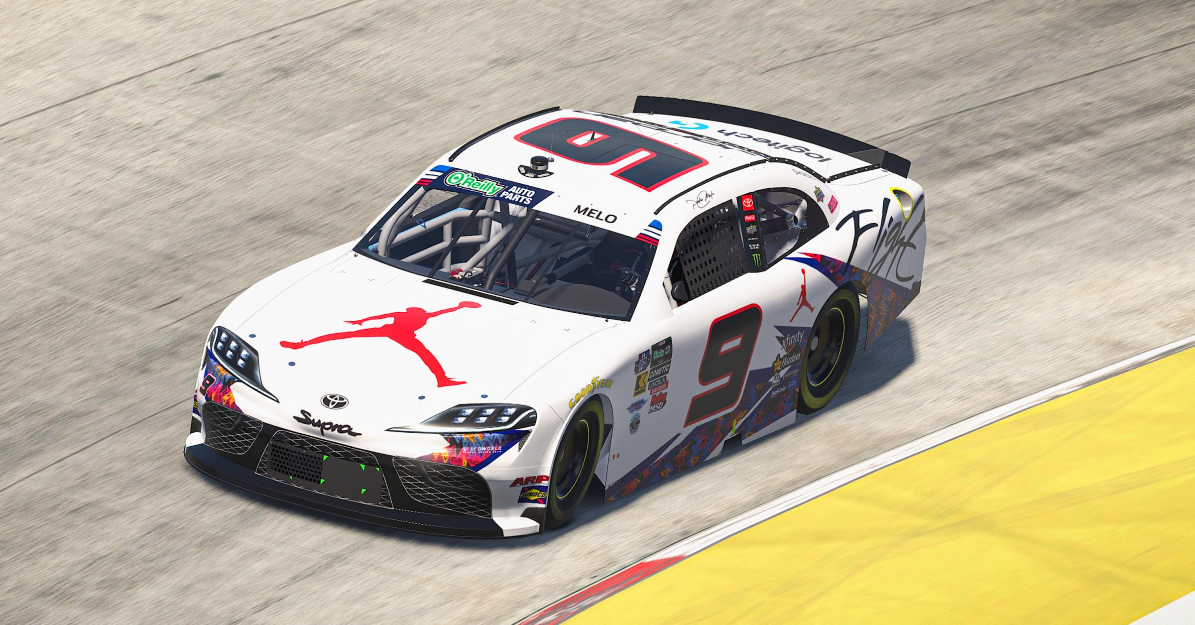 Preview of 2026 Jordan Flight Toyota Supra OReilly Fictional by Pedro S Melo