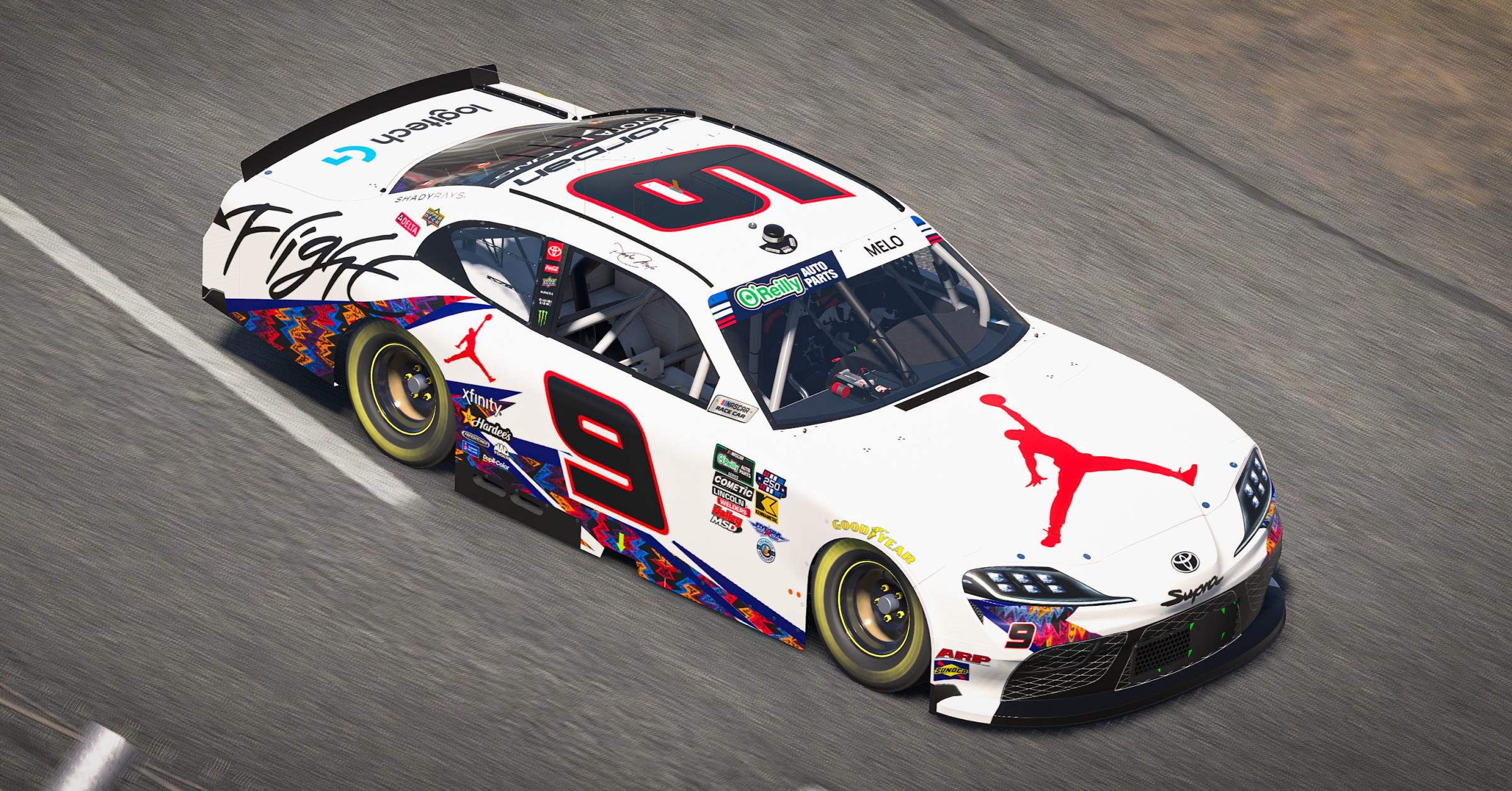 Preview of 2026 Jordan Flight Toyota Supra OReilly Fictional by Pedro S Melo
