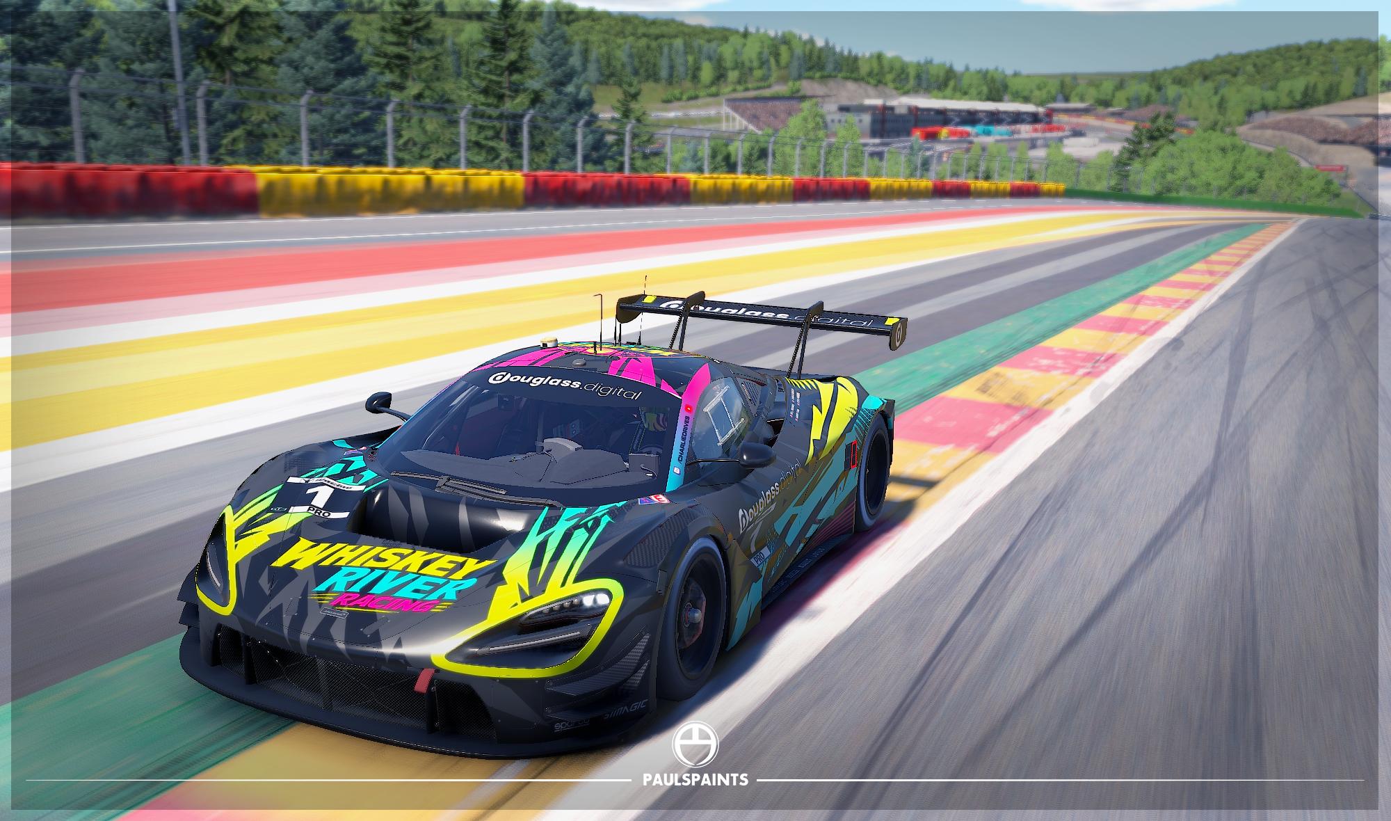 Preview of 2026 Whiskey River Racing Spa 24 McLaren 720s by Paul R Chaloner