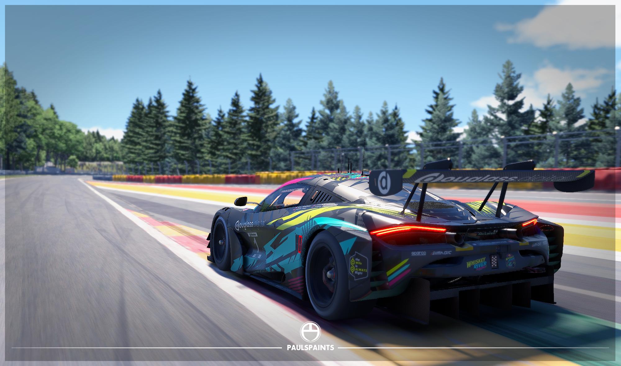 Preview of 2026 Whiskey River Racing Spa 24 McLaren 720s by Paul R Chaloner