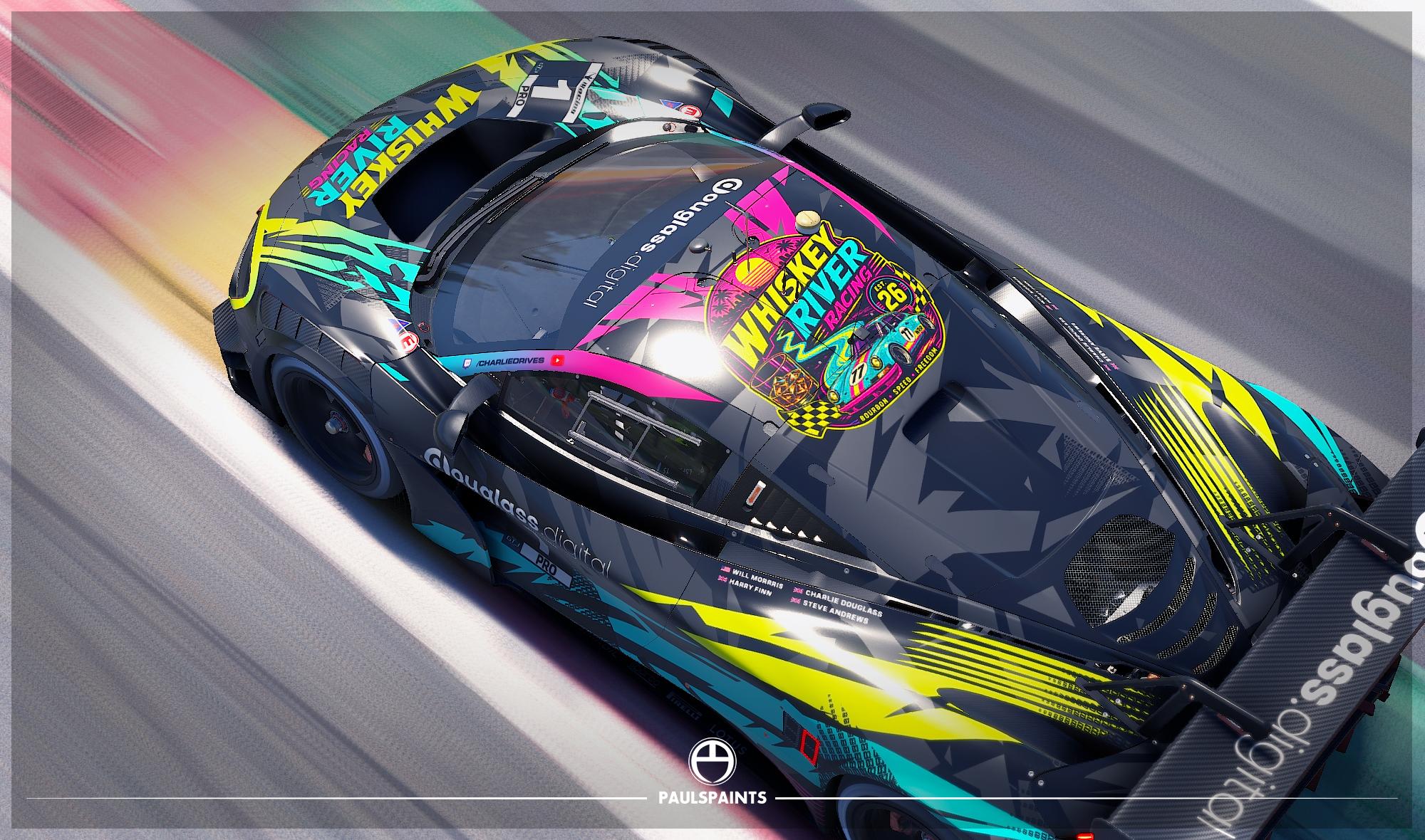 Preview of 2026 Whiskey River Racing Spa 24 McLaren 720s by Paul R Chaloner