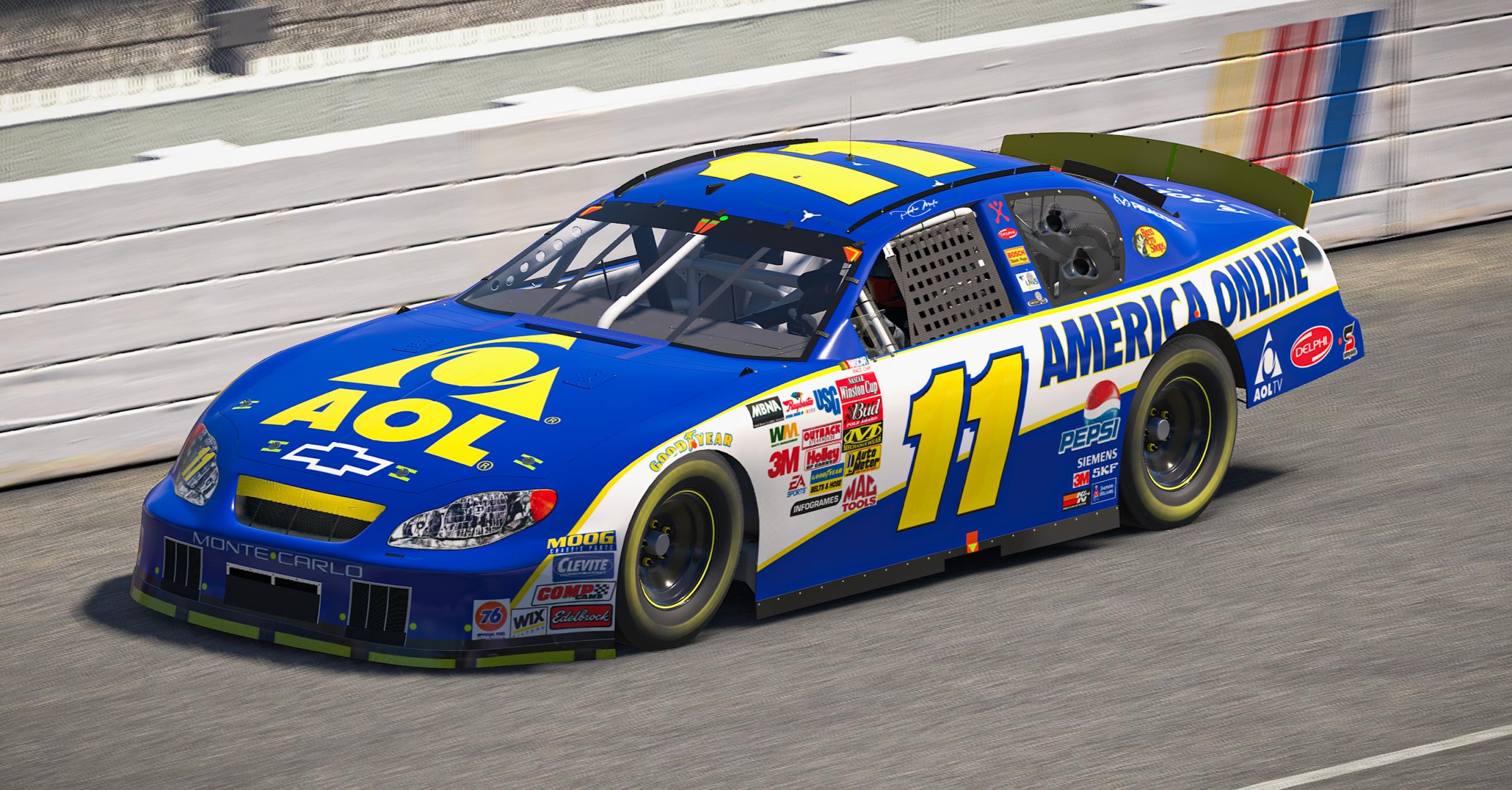 Preview of 2026 Gen4 America Online (AOL) Monte Carlo Chevrolet Fictional by Pedro S Melo