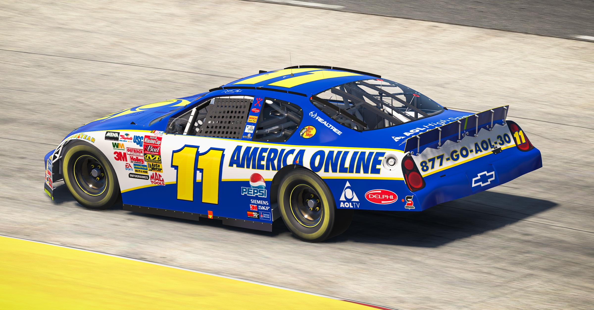 Preview of 2026 Gen4 America Online (AOL) Monte Carlo Chevrolet Fictional by Pedro S Melo