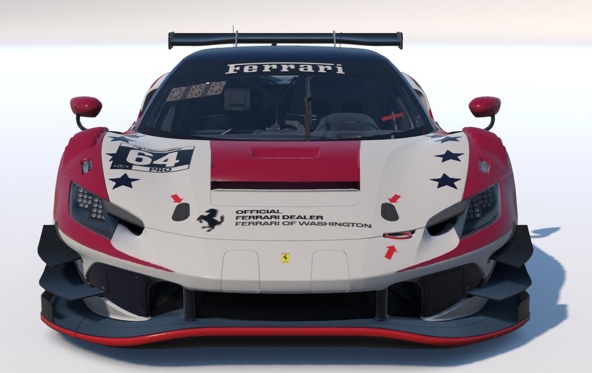 Preview of American Flag Ferrari GT3 by Jack Lauer