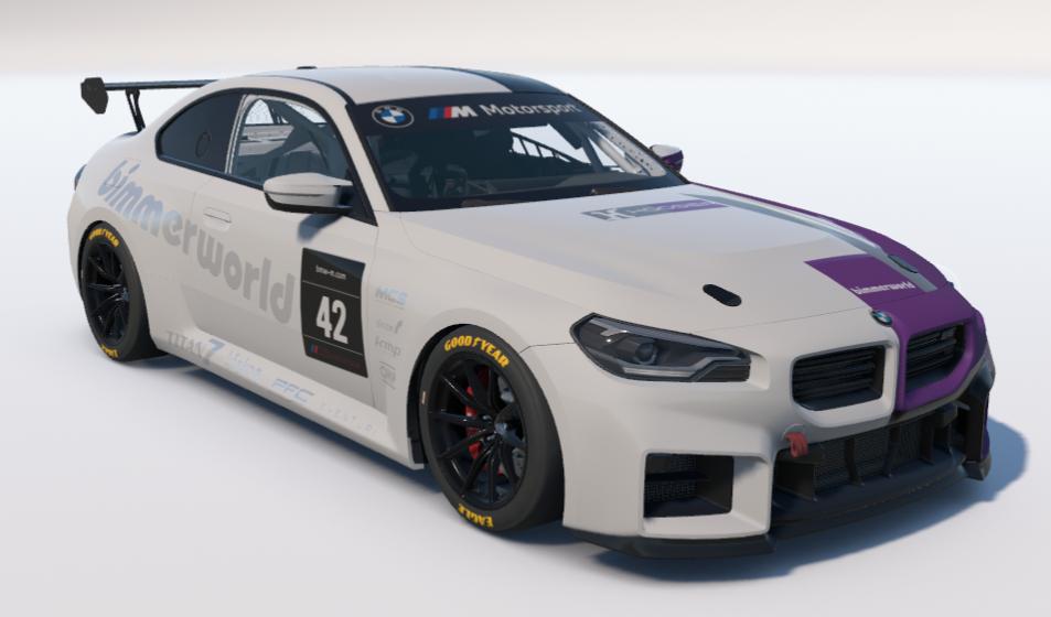 Preview of Bimmerworld/Hoosier Tires BMW M2 Racing (G87) by Ronald Lawson2