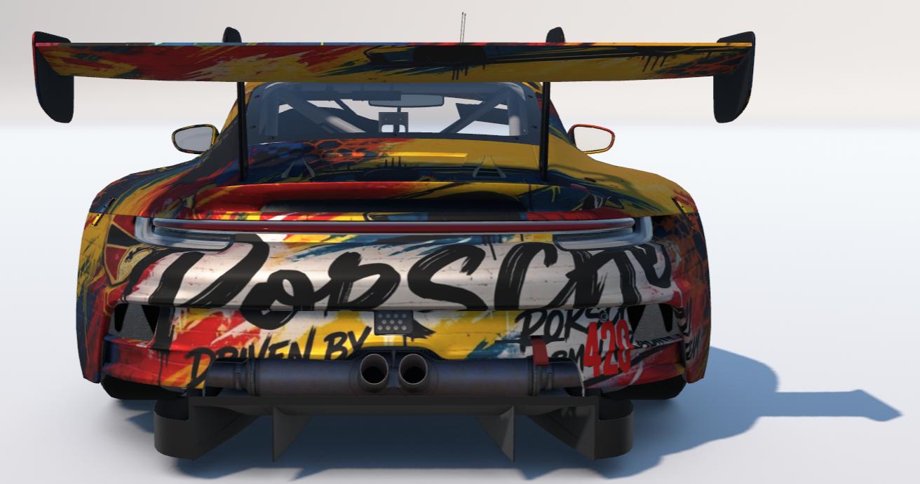 Preview of Graffiti Team Porsche 992r GT3 by Todd Schwarz