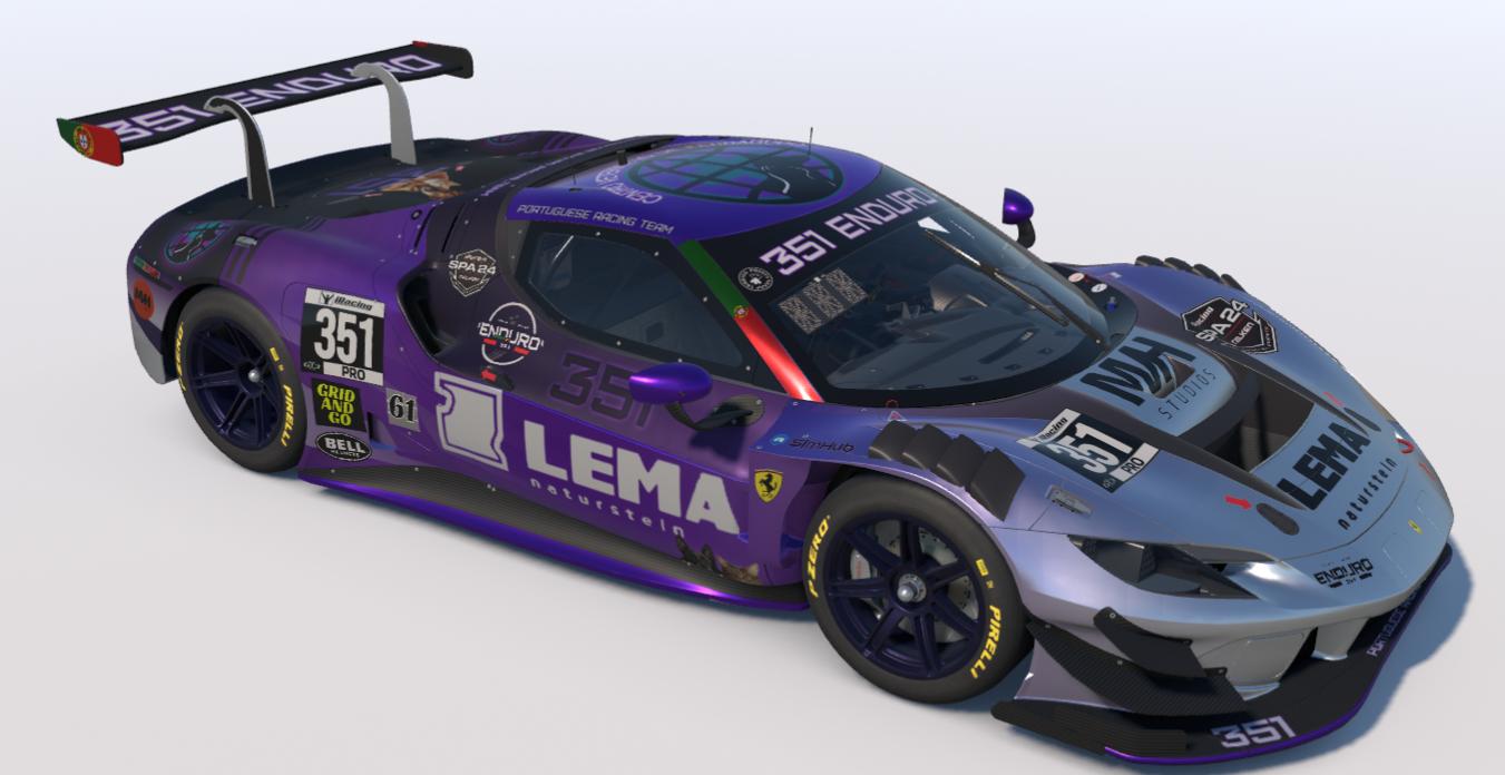 Preview of Ferrari Gt3 Enduro spa24h 2026 by Frederico Samora C.