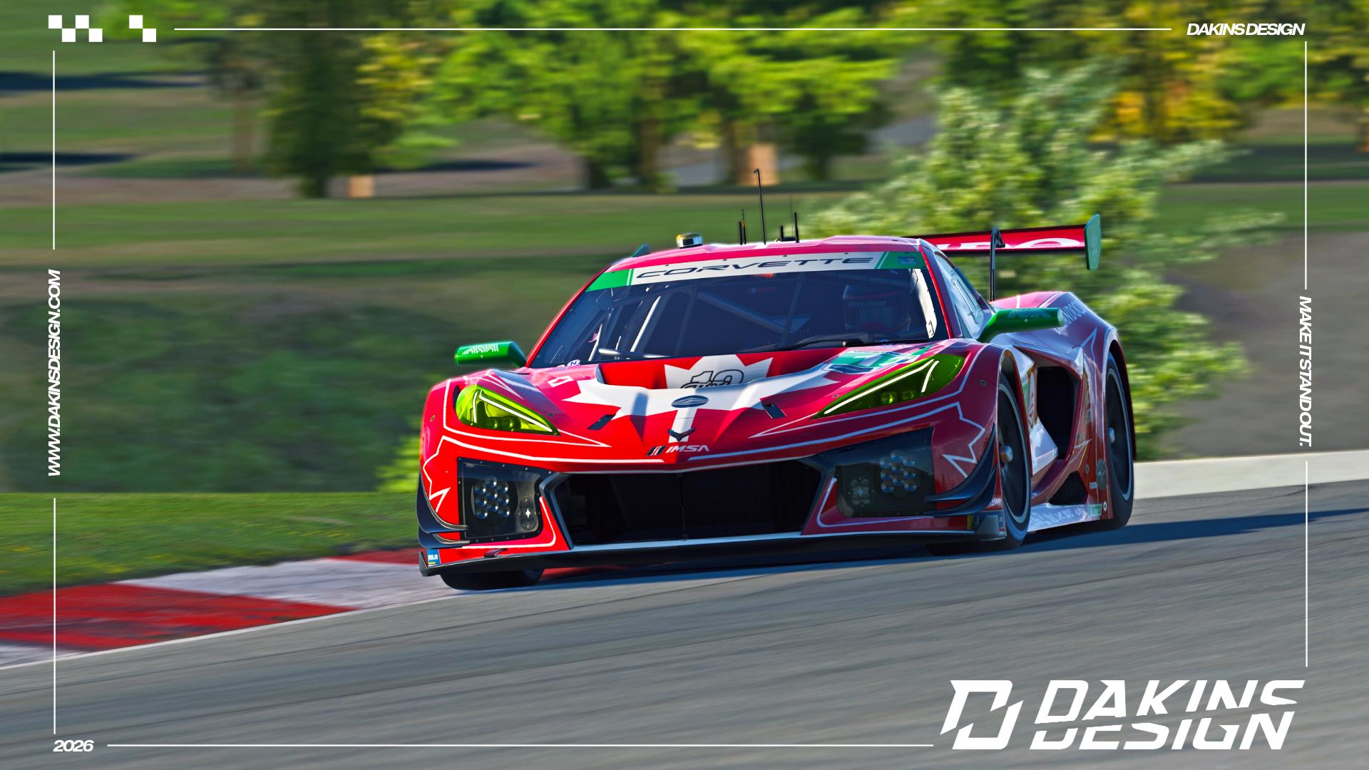 Preview of OFFICIAL 2026 13 Autosport (AWA) x Orlando Corp. Corvette Z06 GT3.R IMSA GTD by Jason Dakins