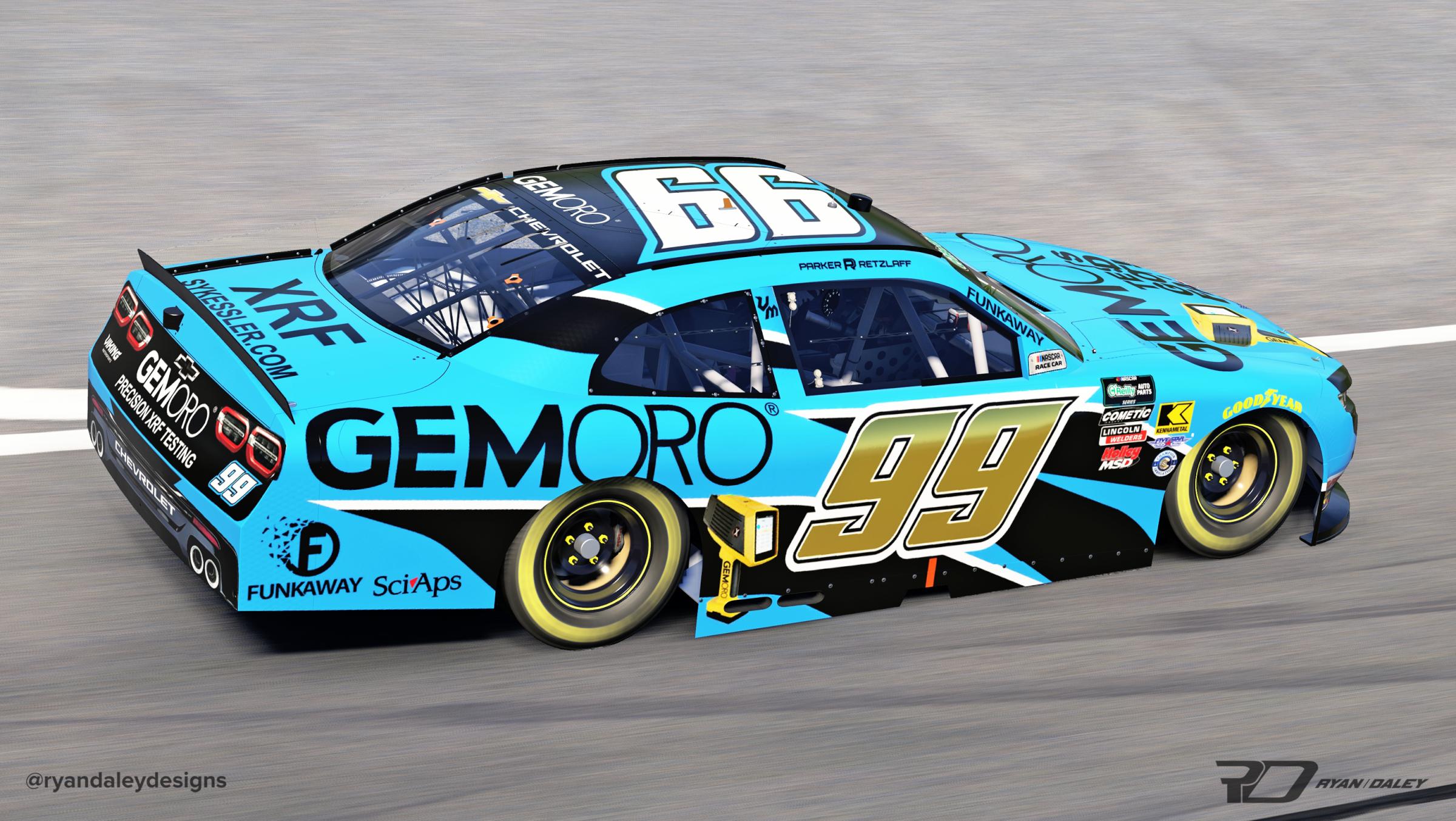 Preview of Official 2026 #99 Parker Retzlaff GEMORO No Num by Ryan Daley