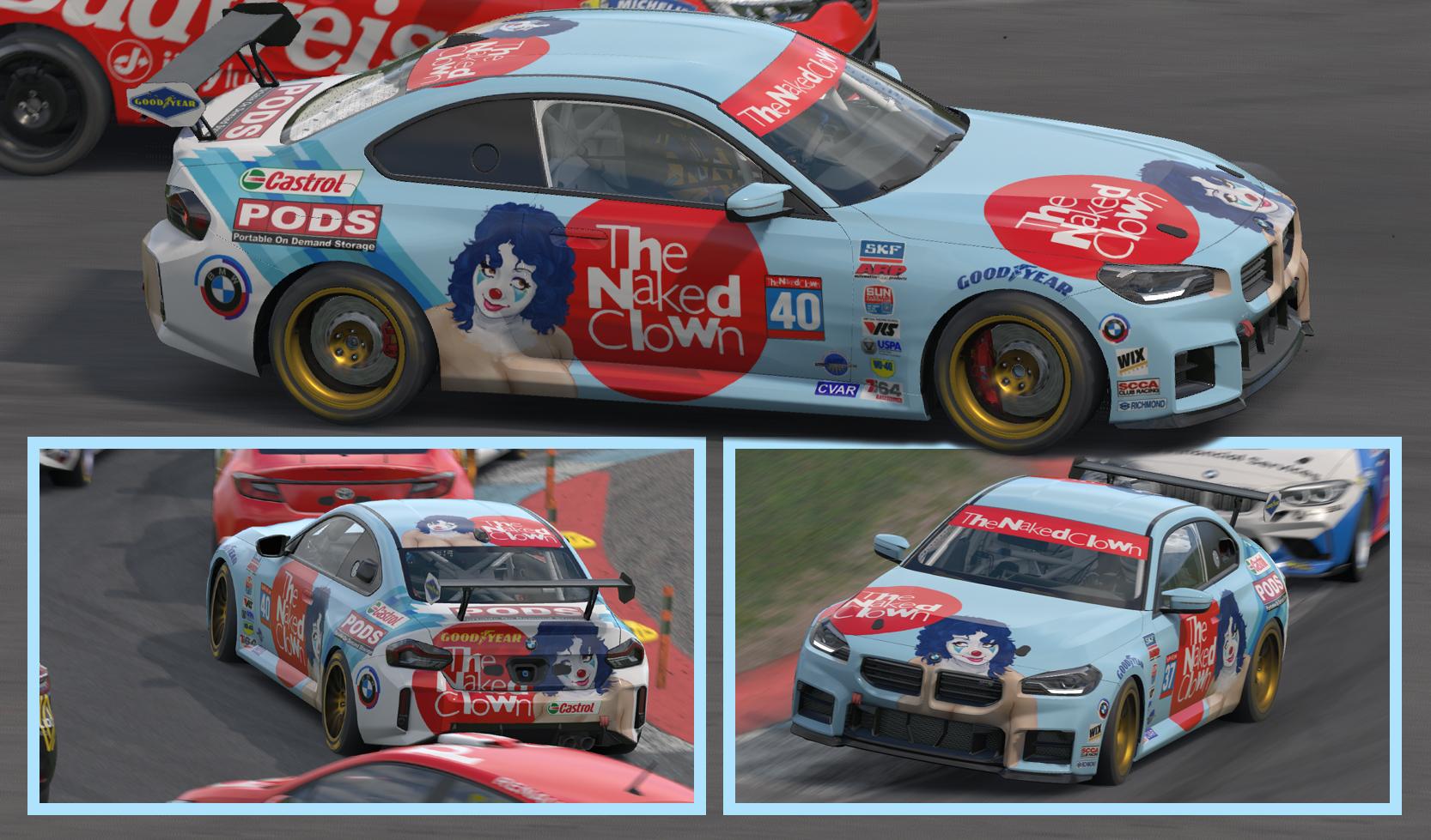 Preview of BMW M2 F87 Naked Clown by Clyde Coman