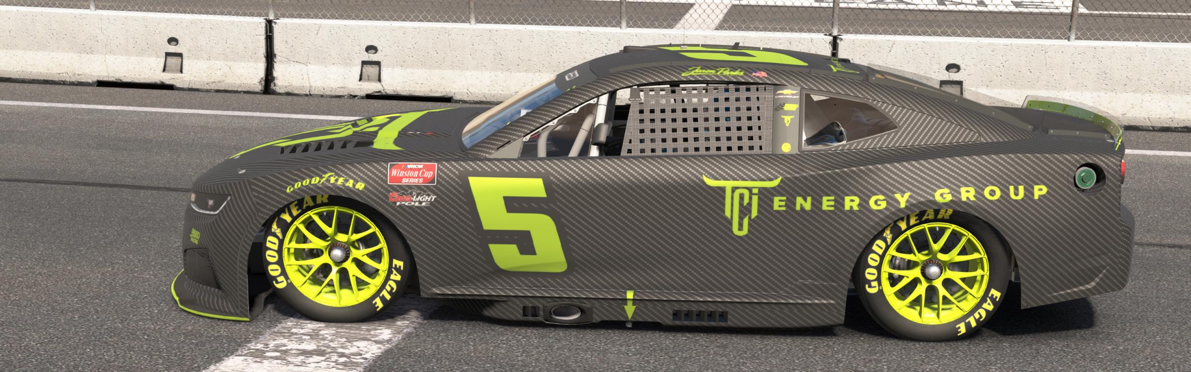 Preview of 2026 TCI Yellow Carbon Fiber Nexgen Chevrolet by Tyler V Reed