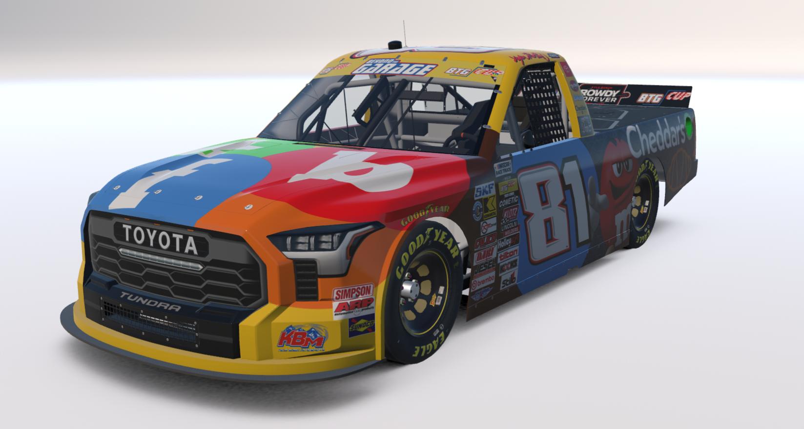 Preview of Gacha Racing 18 BTG Cup Kyle Busch Memorial Truck by Logan Martini