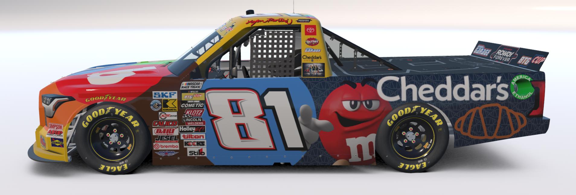 Preview of Gacha Racing 18 BTG Cup Kyle Busch Memorial Truck by Logan Martini