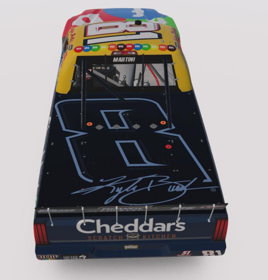 Preview of Gacha Racing 18 BTG Cup Kyle Busch Memorial Truck by Logan Martini
