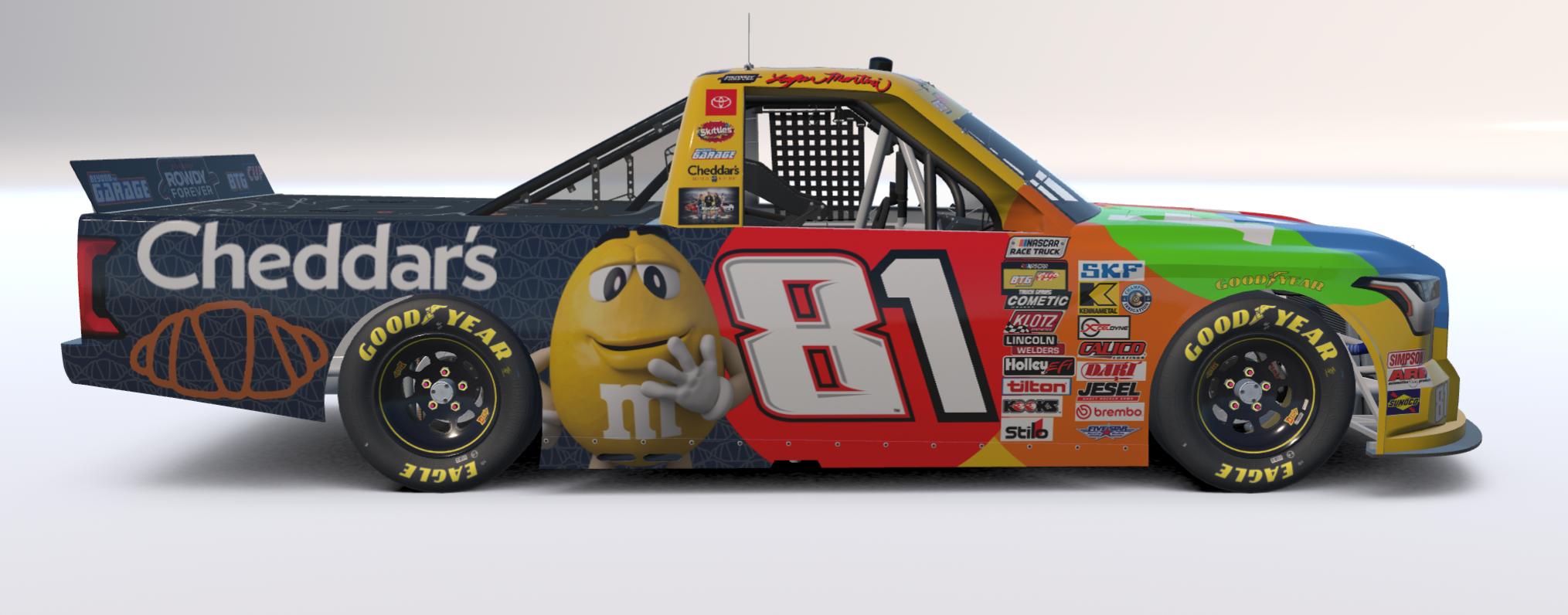 Preview of Gacha Racing 18 BTG Cup Kyle Busch Memorial Truck by Logan Martini