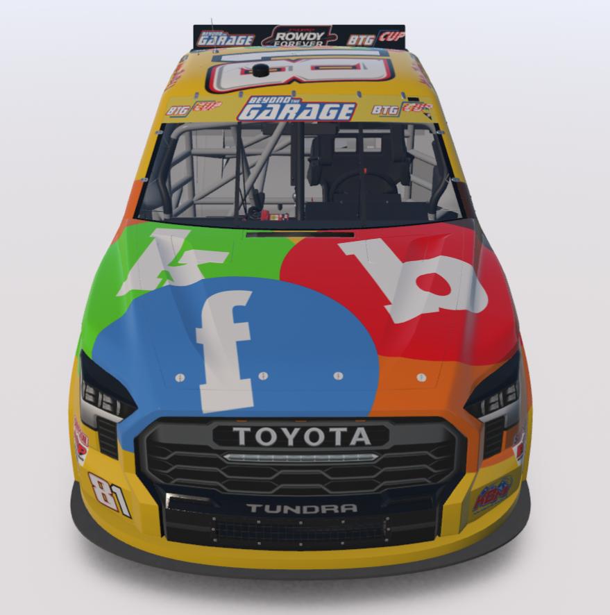 Preview of Gacha Racing 18 BTG Cup Kyle Busch Memorial Truck by Logan Martini