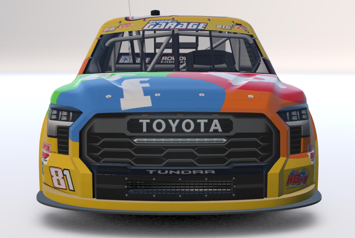 Preview of Gacha Racing 18 BTG Cup Kyle Busch Memorial Truck by Logan Martini