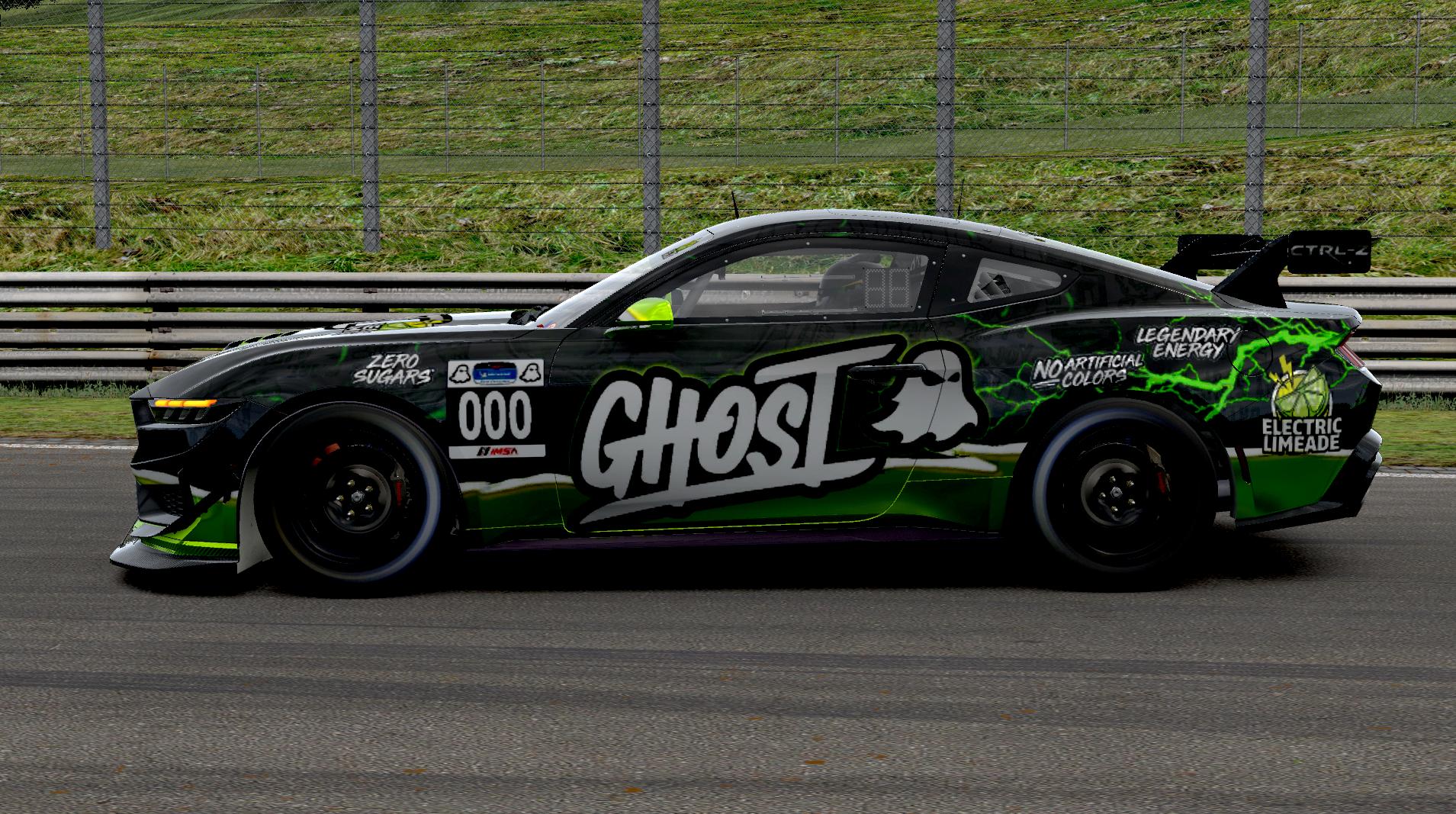 Preview of GHOST Energy - Electric Limeade | Ford Mustang GT4 | CTRL-Z Racing by Eric DuBois