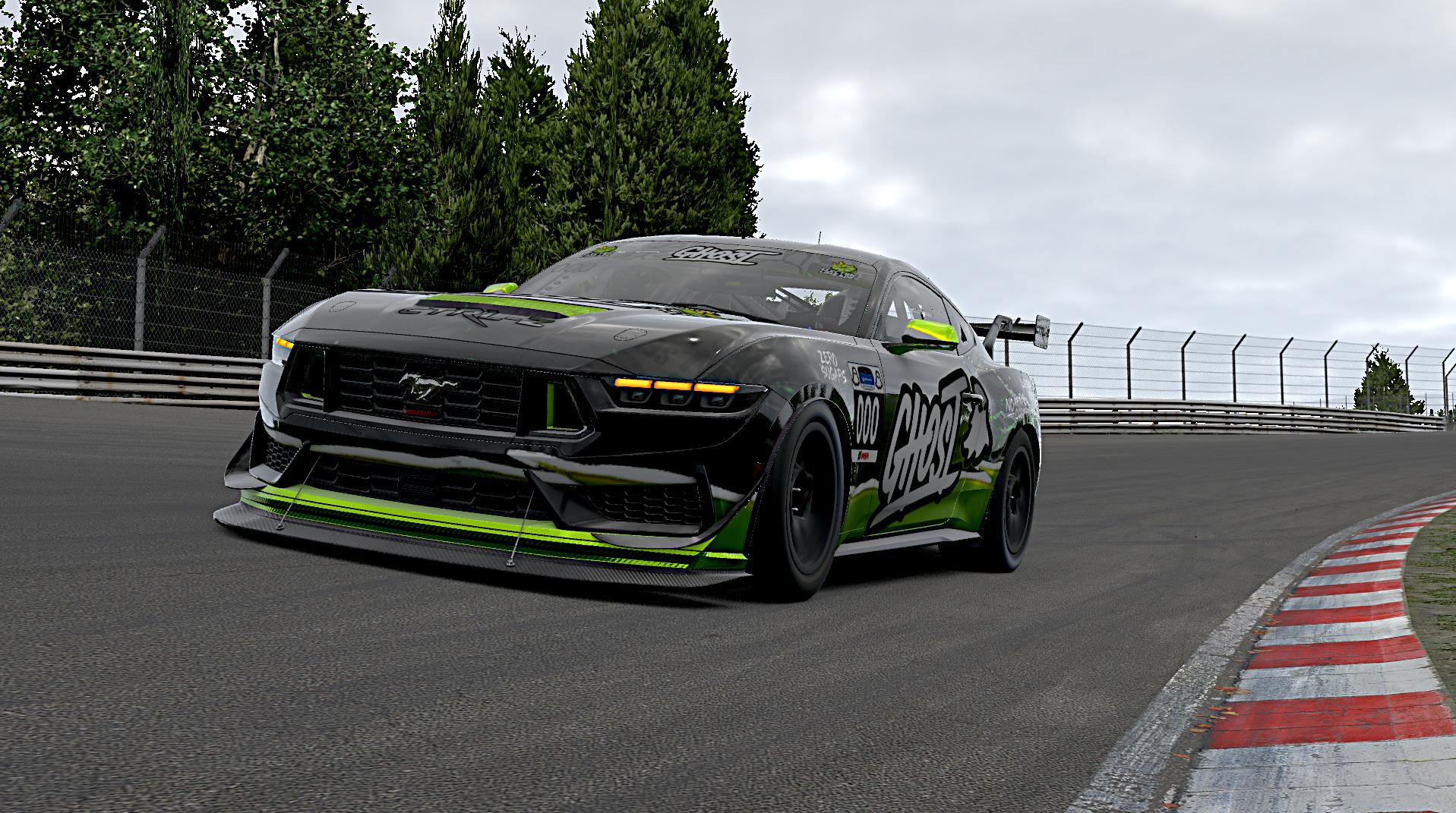 Preview of GHOST Energy - Electric Limeade | Ford Mustang GT4 | CTRL-Z Racing by Eric DuBois