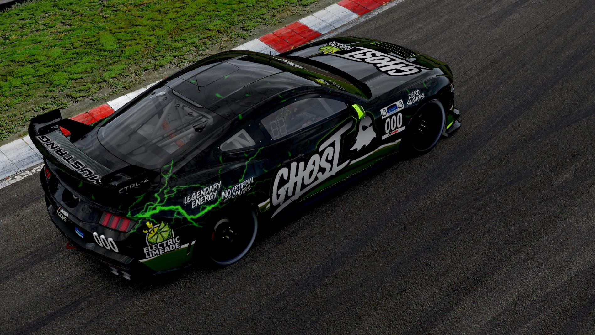 Preview of GHOST Energy - Electric Limeade | Ford Mustang GT4 | CTRL-Z Racing by Eric DuBois