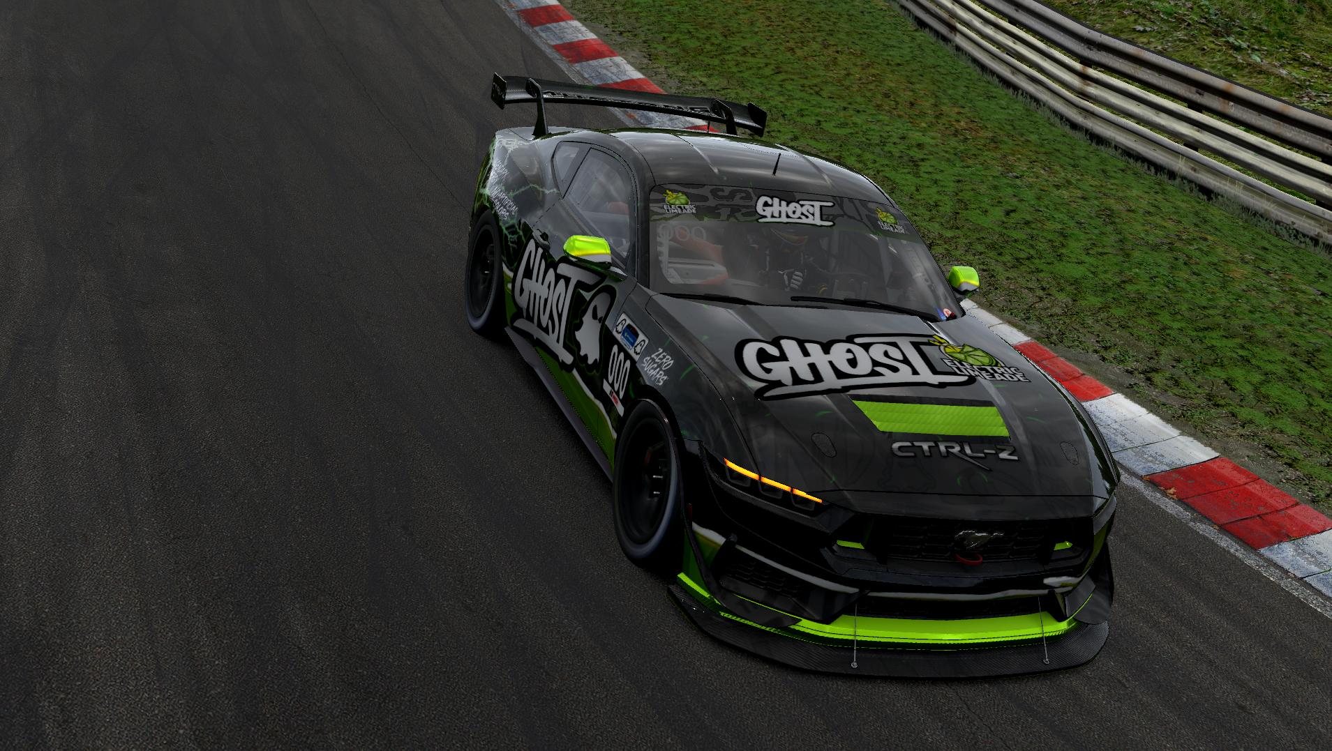 Preview of GHOST Energy - Electric Limeade | Ford Mustang GT4 | CTRL-Z Racing by Eric DuBois