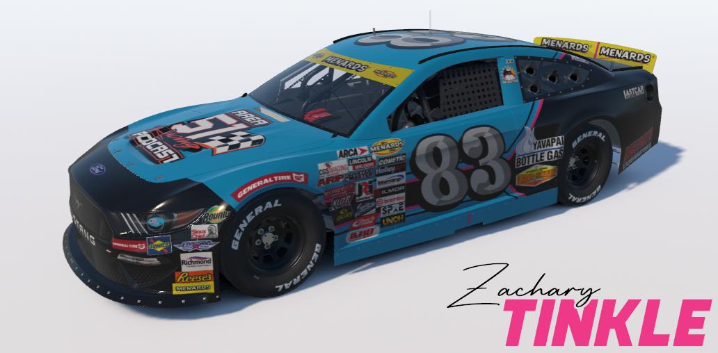Preview of 2026 Clubb Racing Inc #83 placeholder / concept by Zachary Tinkle
