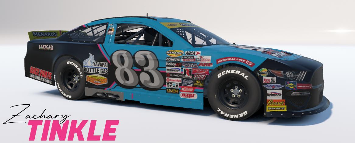 Preview of 2026 Clubb Racing Inc #83 placeholder / concept by Zachary Tinkle