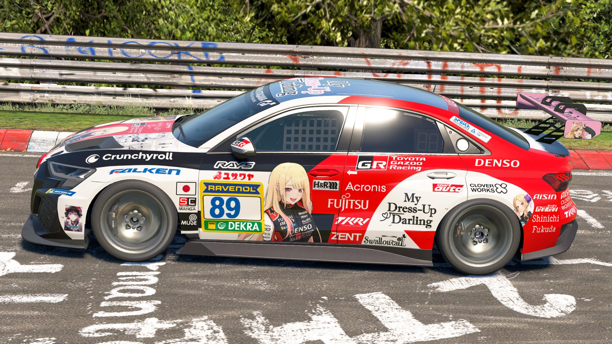 Preview of Marin Kitagawa GR Audi RS3 LMS Gen 2 TCR by Jasper De Jong