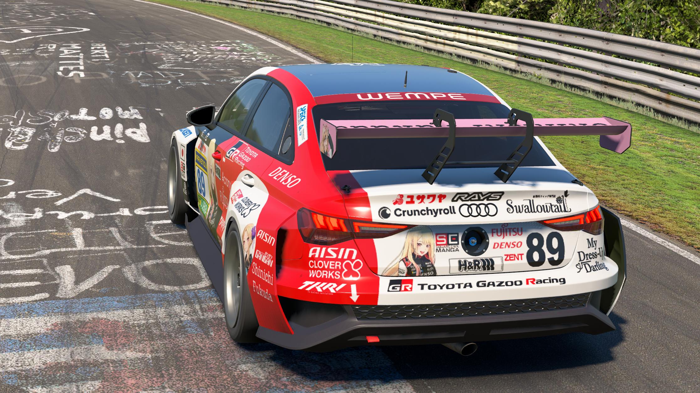 Preview of Marin Kitagawa GR Audi RS3 LMS Gen 2 TCR by Jasper De Jong
