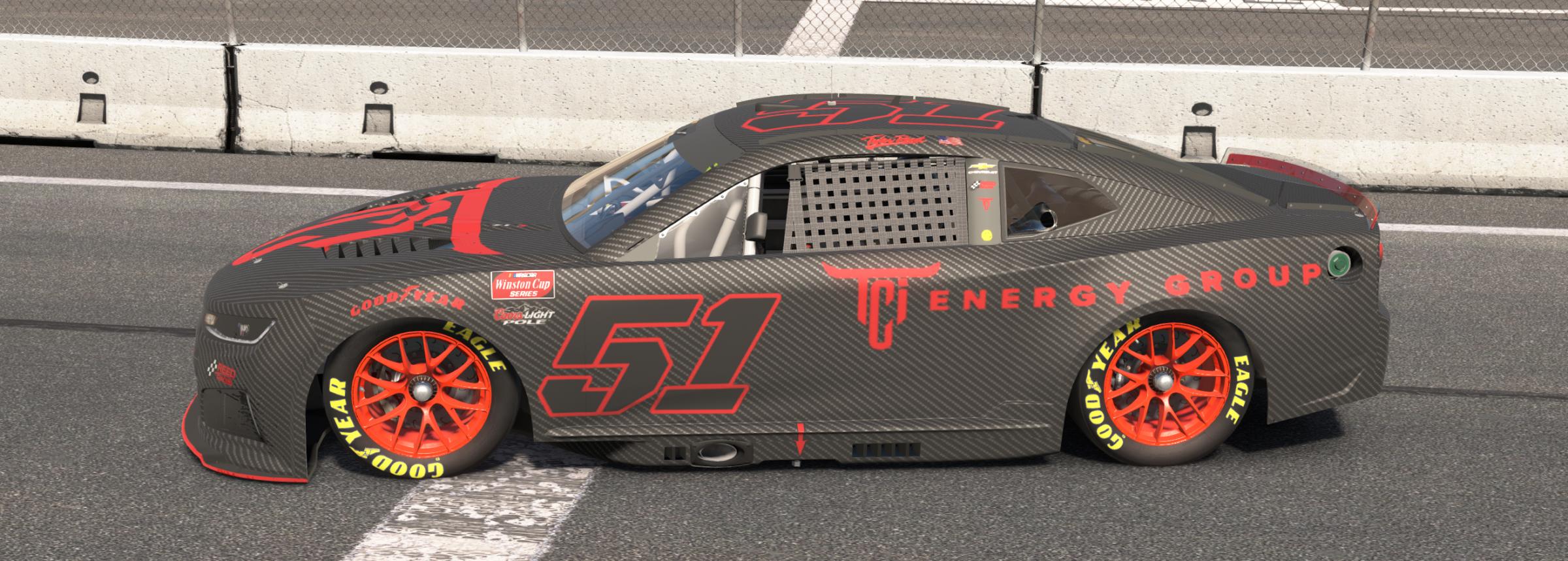 Preview of 2026 TCI Rocket red Carbon Chevrolet Nexgen by Tyler V Reed