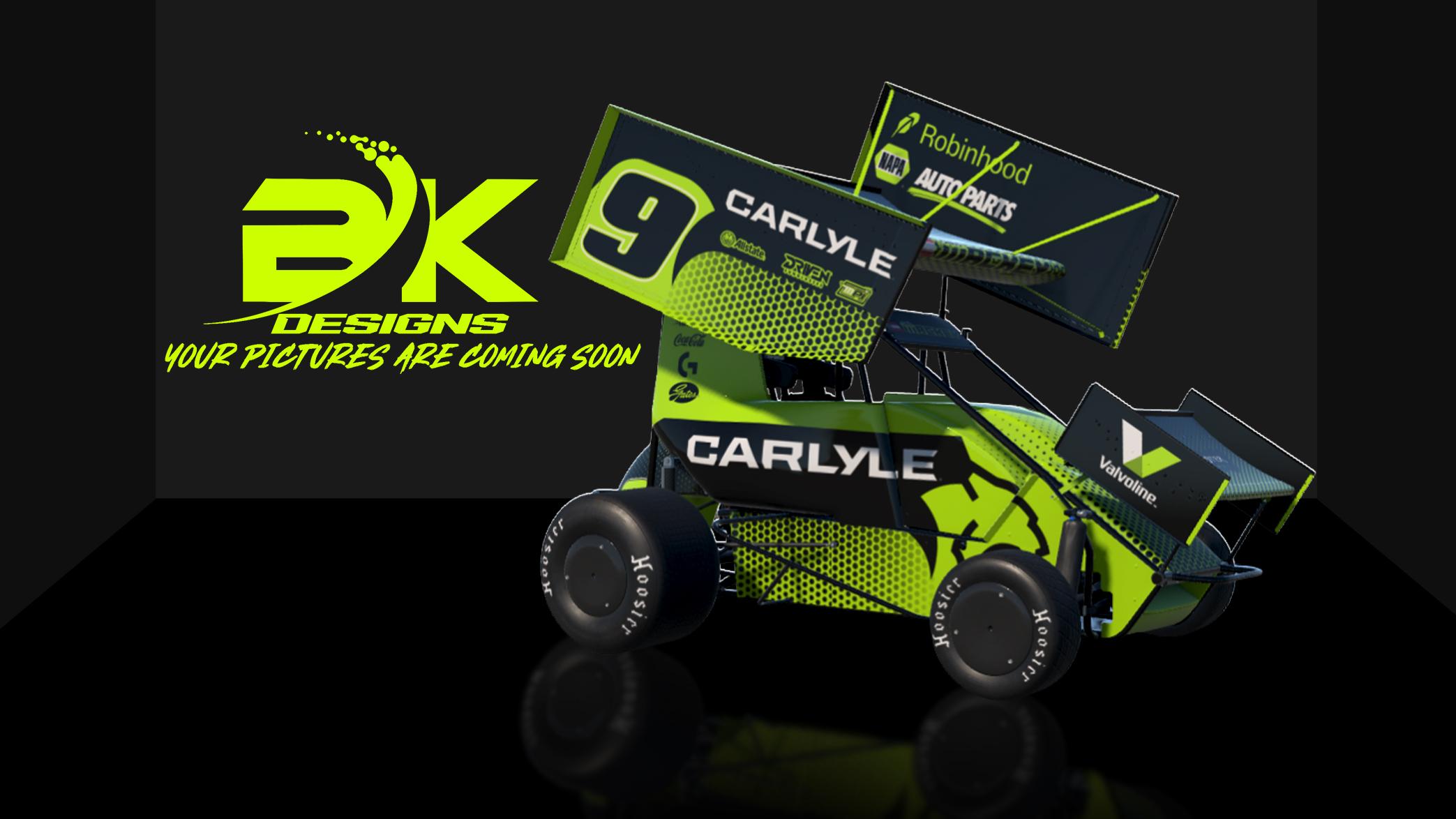 Preview of Chris Mackey Carlyle Dirt Micro Sprint Car Winged by Brandon Kelley4
