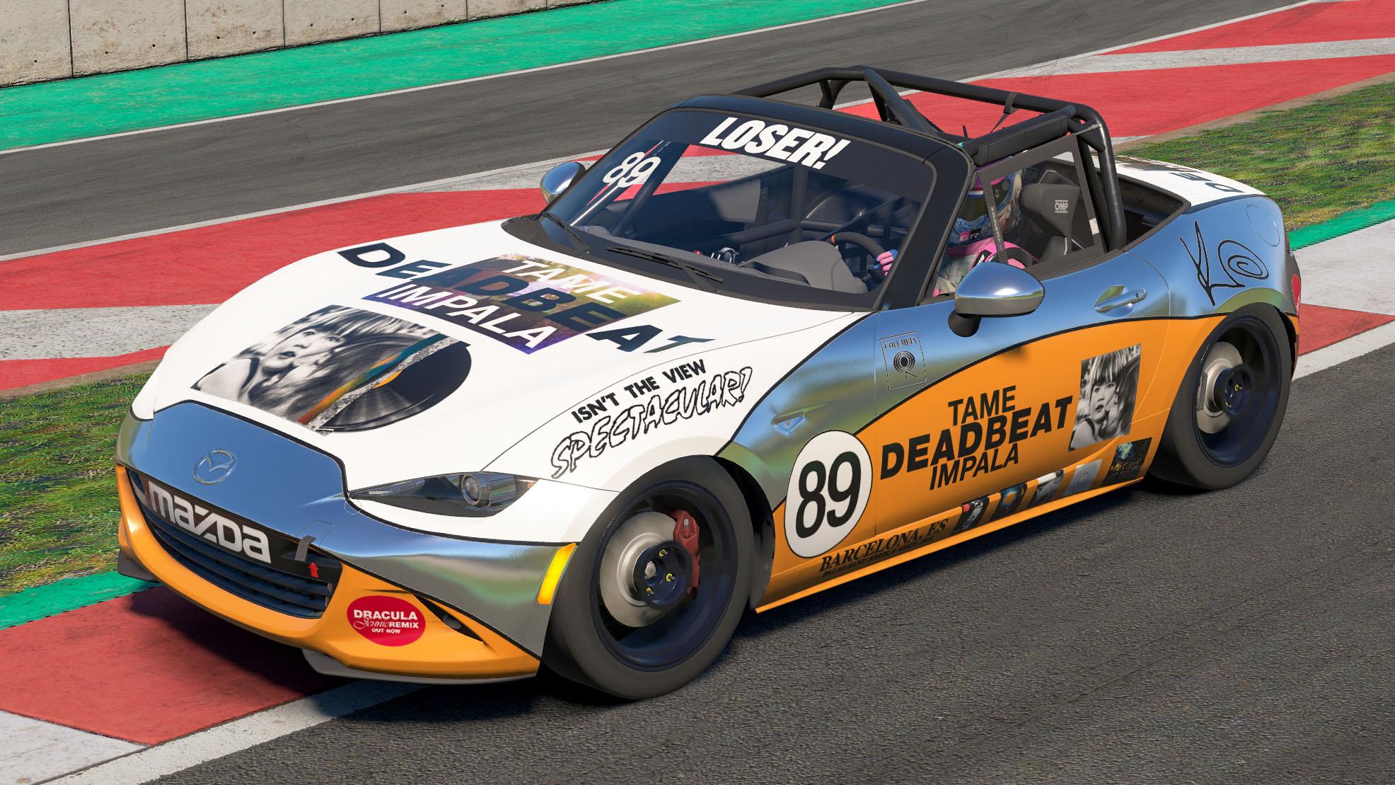 Preview of Tame Impala Deadbeat Global Mazda MX-5 Cup by Jasper De Jong