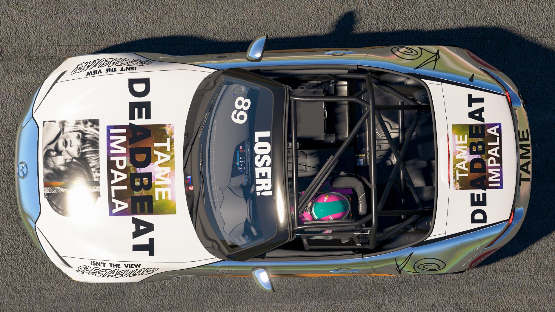 Preview of Tame Impala Deadbeat Global Mazda MX-5 Cup by Jasper De Jong