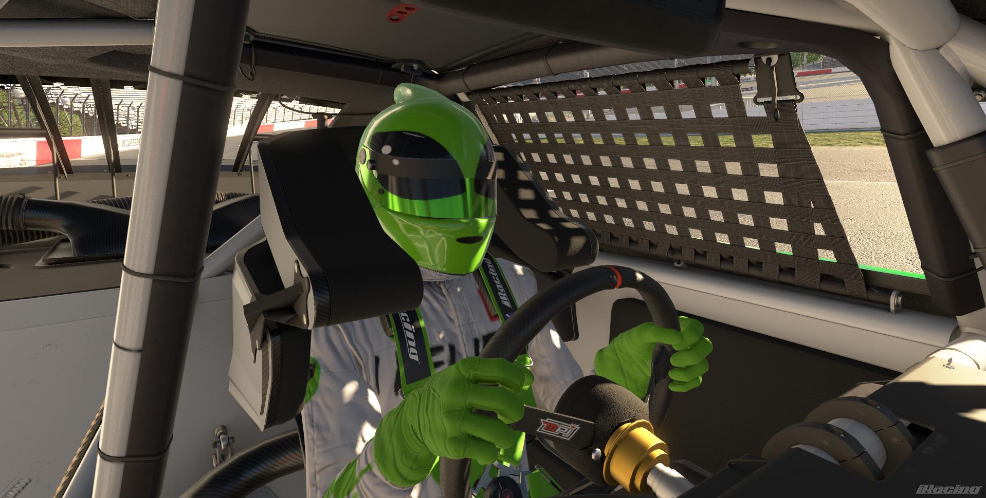 Preview of Kyle Busch alien sponsafier helmet by Gavin V McDonald