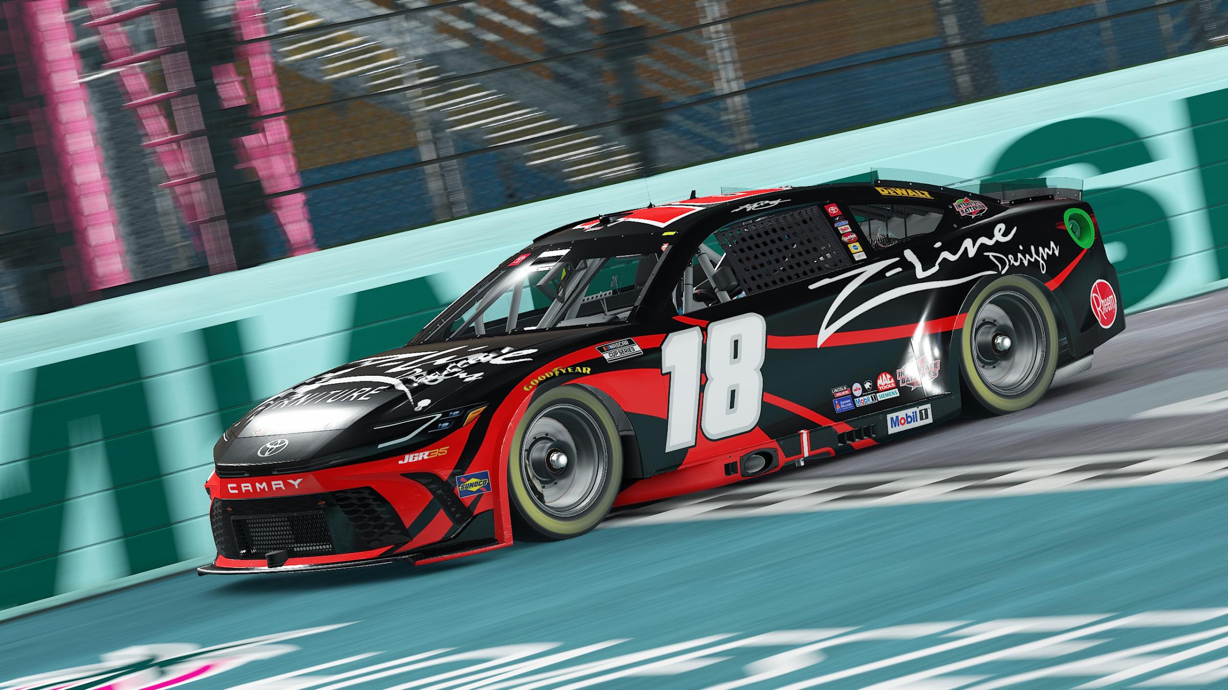 Preview of Kyle Busch 2026 Z Line Designs Furniture Cup Camry (Custom Numbers) by Aledam Contreras