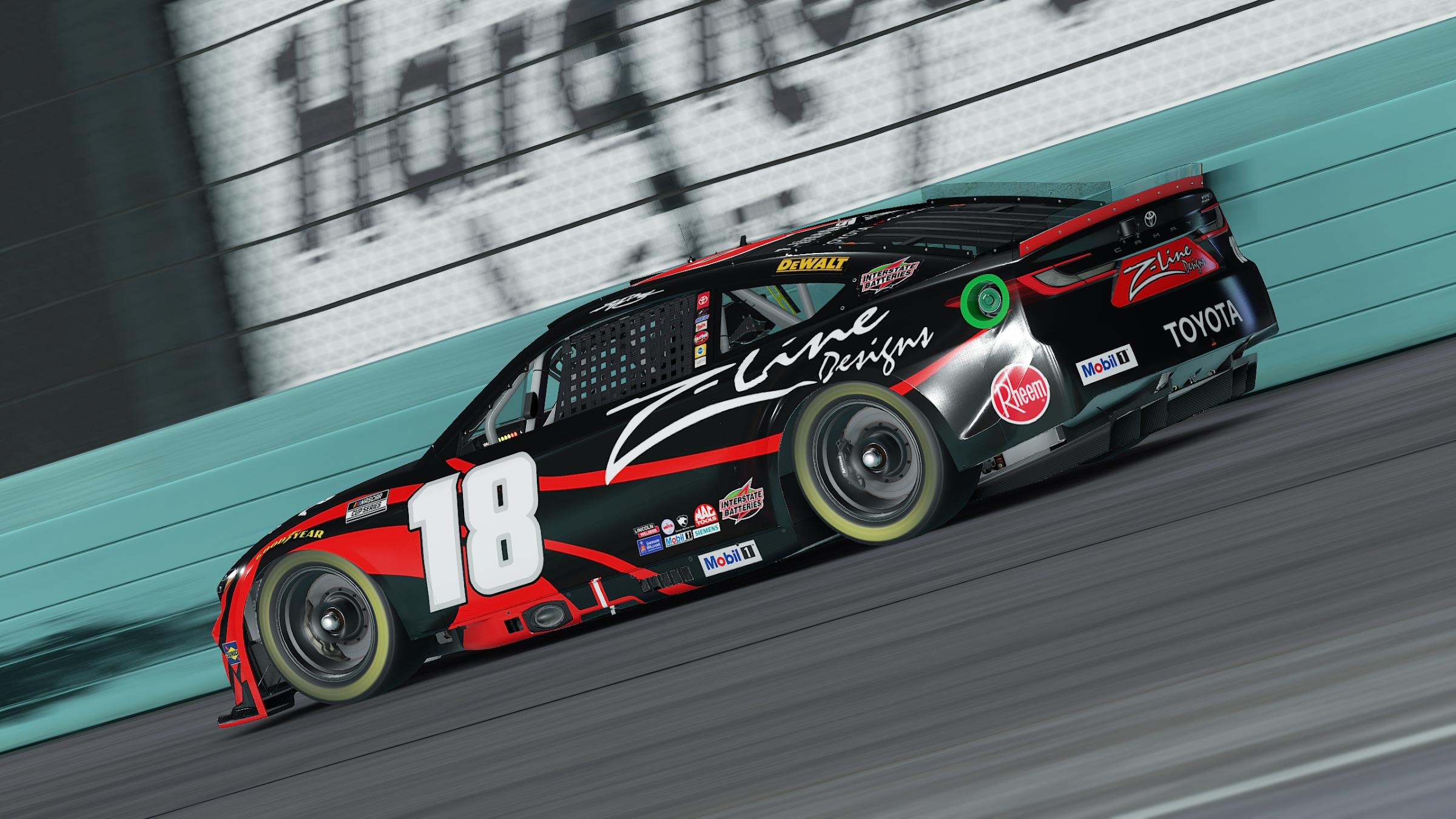 Preview of Kyle Busch 2026 Z Line Designs Furniture Cup Camry (Custom Numbers) by Aledam Contreras