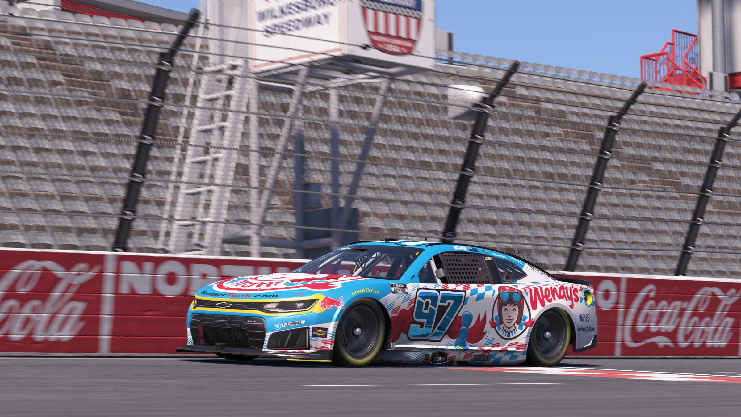 Preview of Shane van Gisbergen Trackhouse Racing Wendys by Mick J.