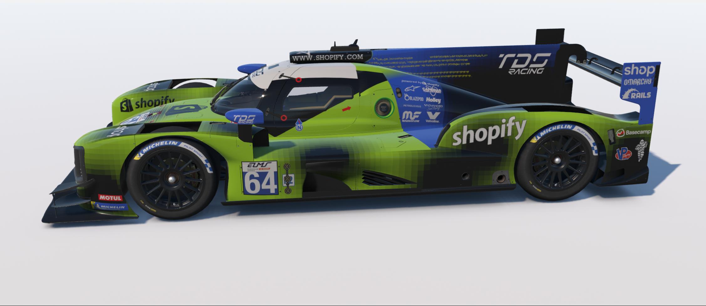 Preview of TDS Racing 2026 ELMS Shopify LMP2 by Keith Archer