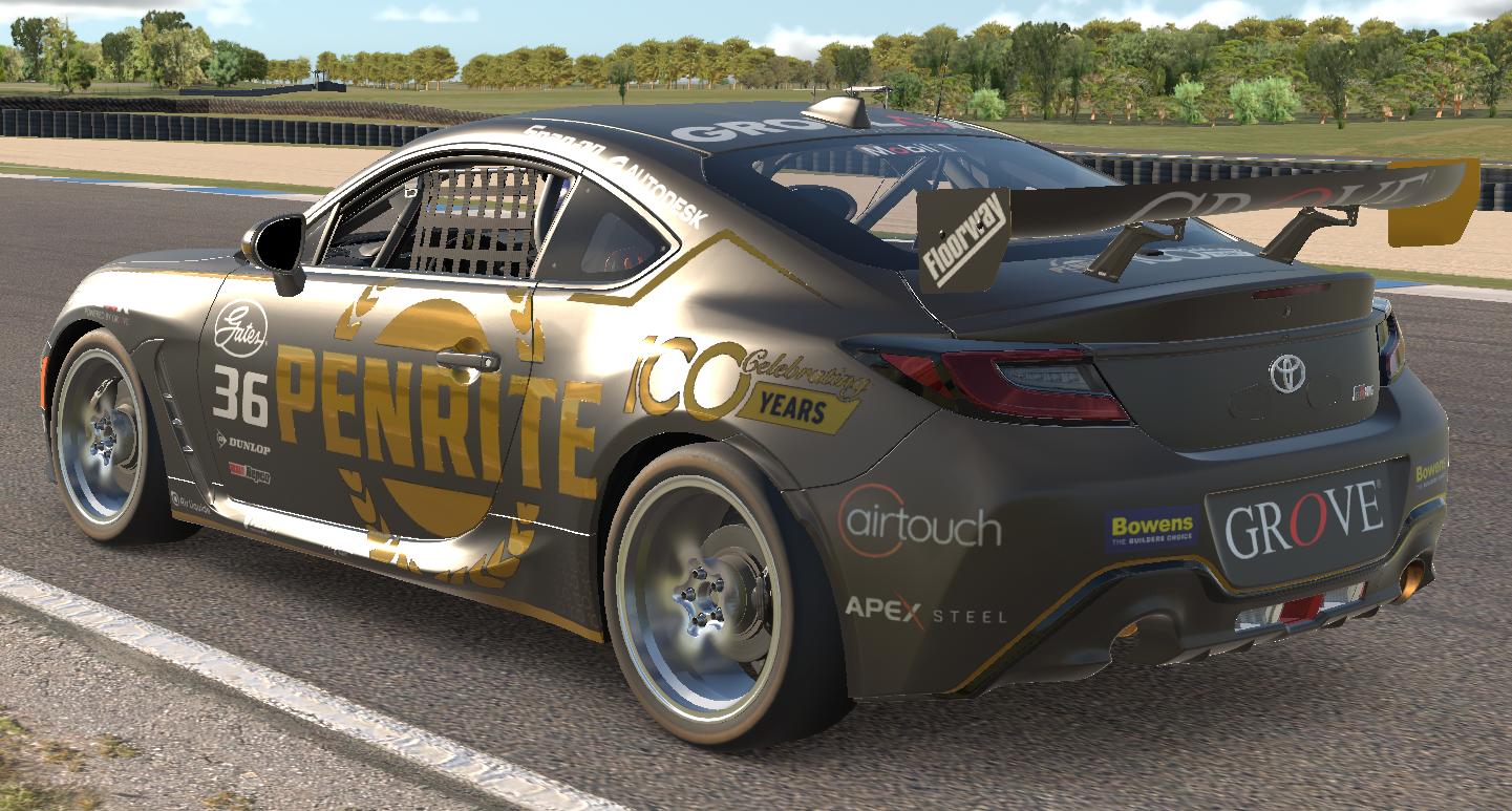 Preview of Grove Racing 2026 Penrite 100 Years  by Jack Lauer