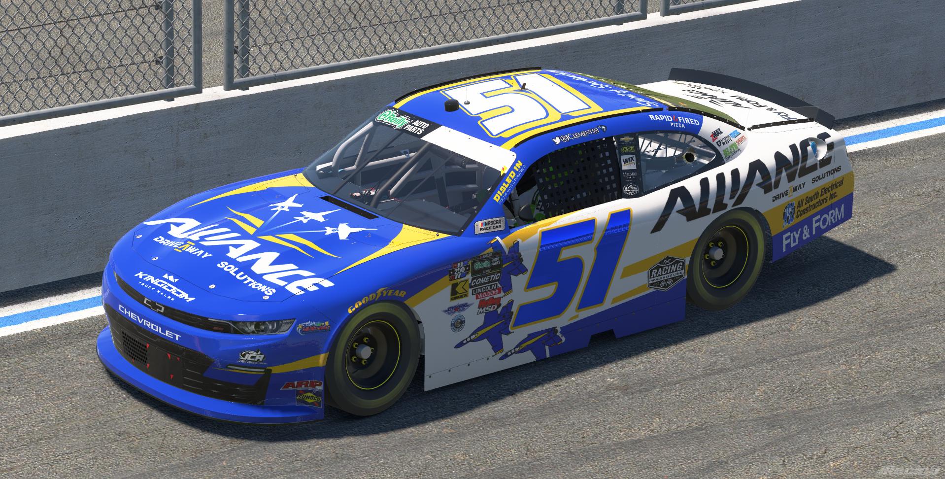 Preview of Jeremy Clements 2026 548 starts scheme by Gavin V McDonald