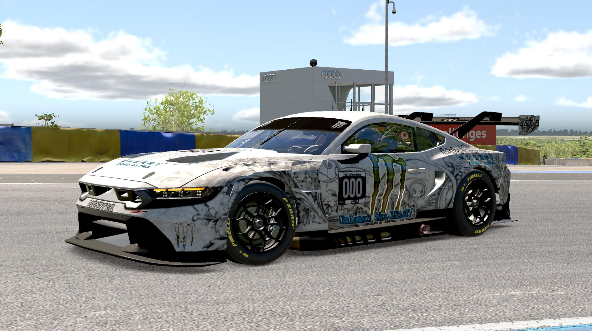 Preview of Monster Energy Ultra GT3 Mustang Concept by Eric DuBois