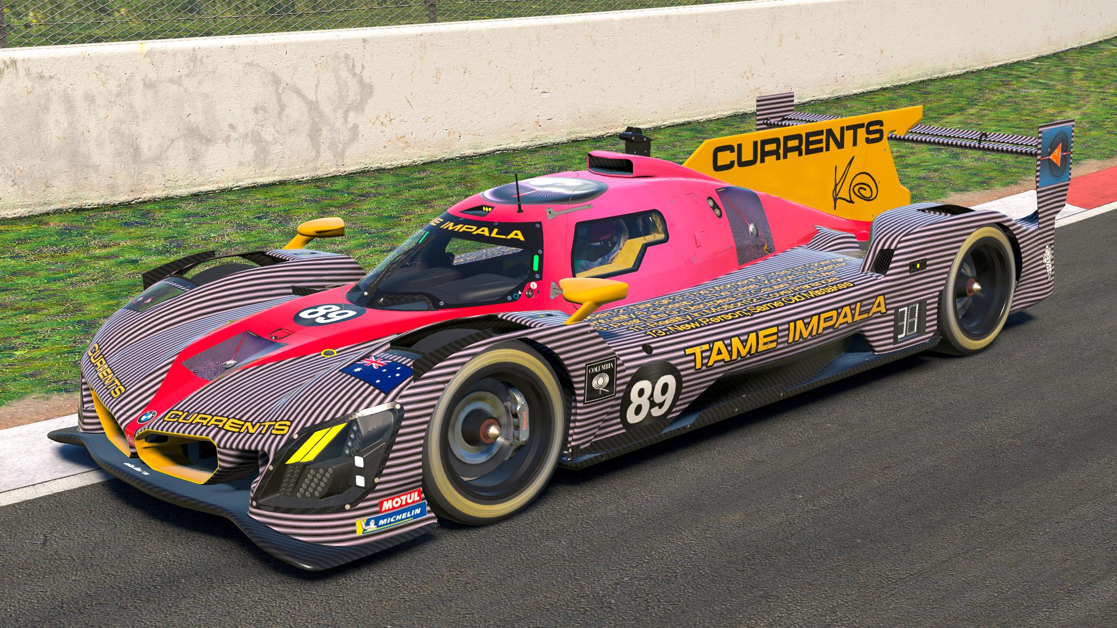Preview of Tame Impala Currents BMW M Hybrid V8 Evo by Jasper De Jong