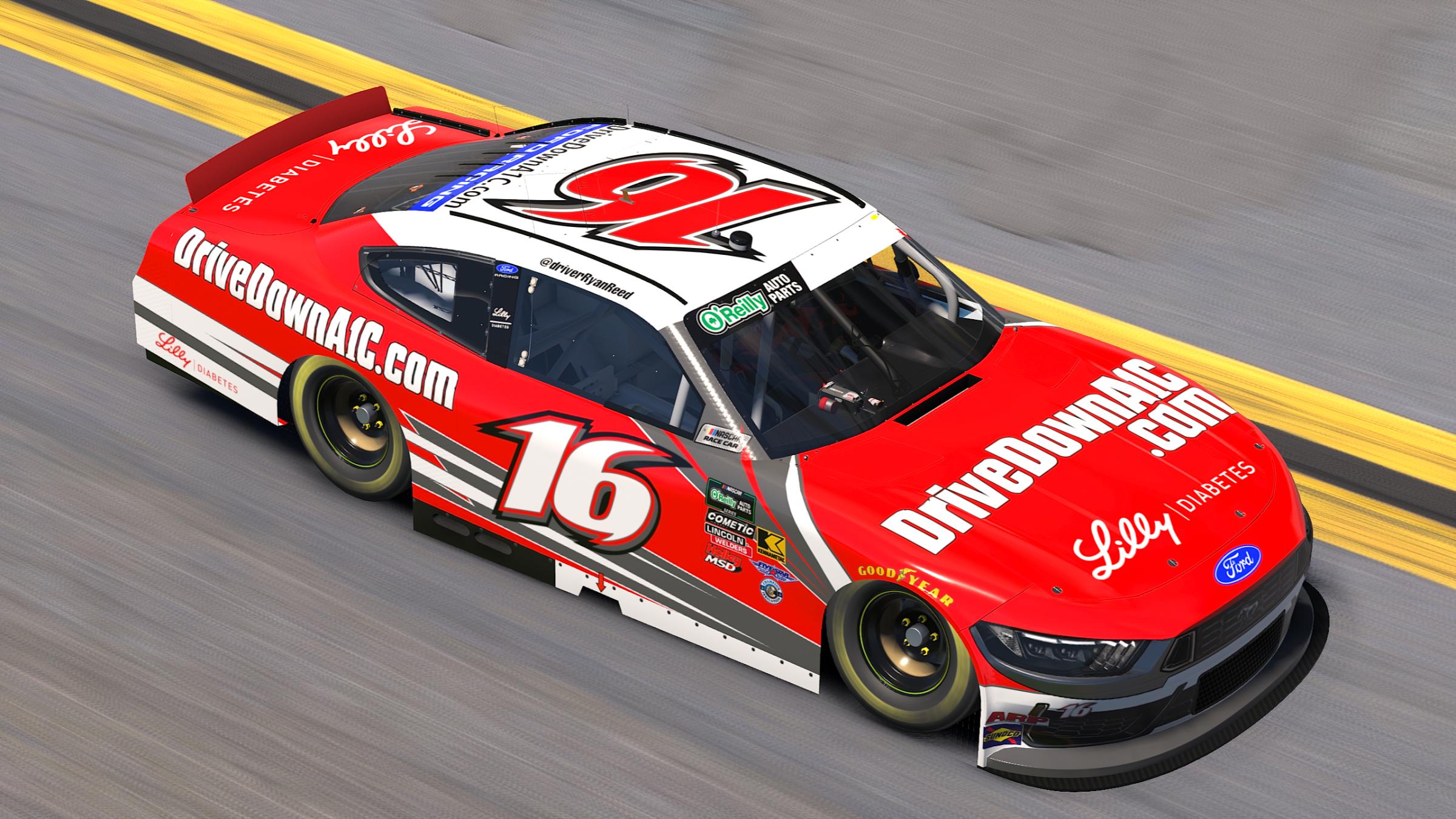 Preview of Ryan Reed Lilly Diabetes 16 2018 Alternate by Sean Rowe