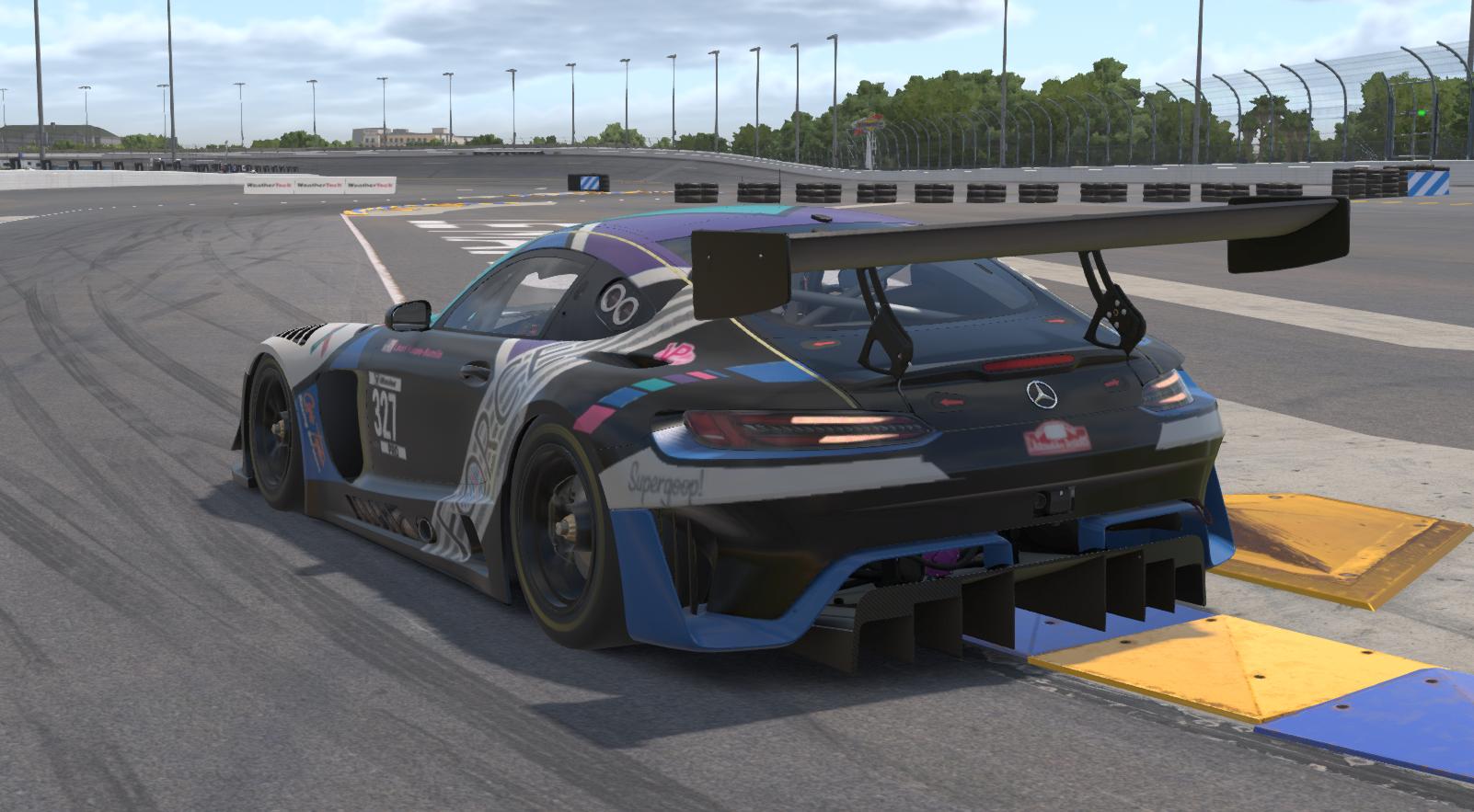 Preview of Force - Facing Hereditary Cancer EMPOWERED Merc AMG GT3 by Bill Shurmatz