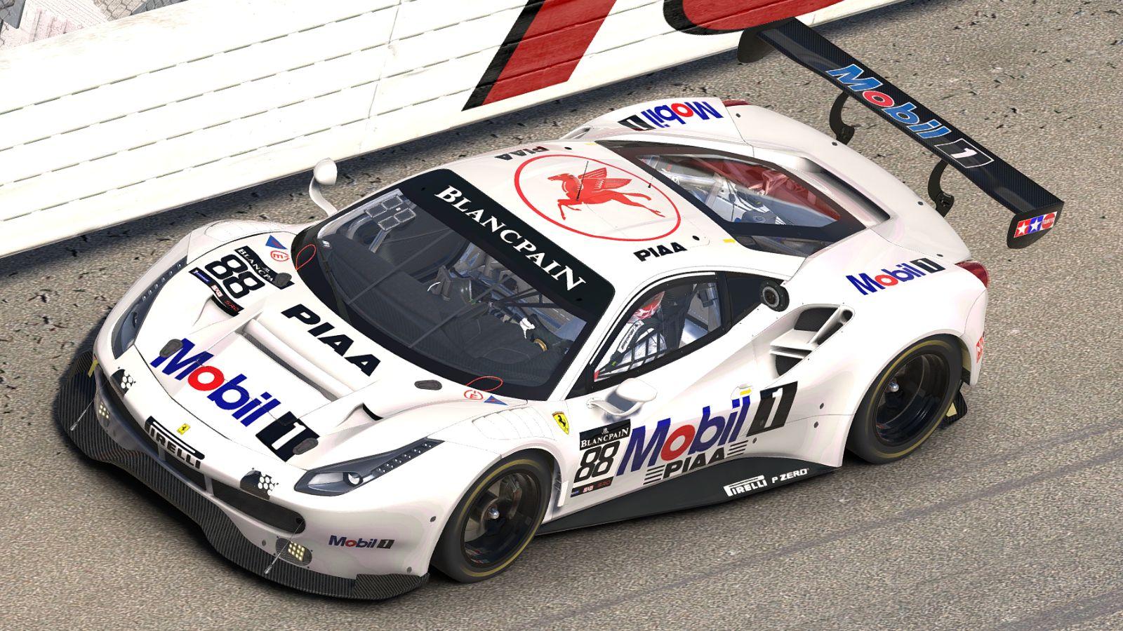 Preview of Mobil 1 PIAA Ferarri 488 GT3 by Stephane Parent