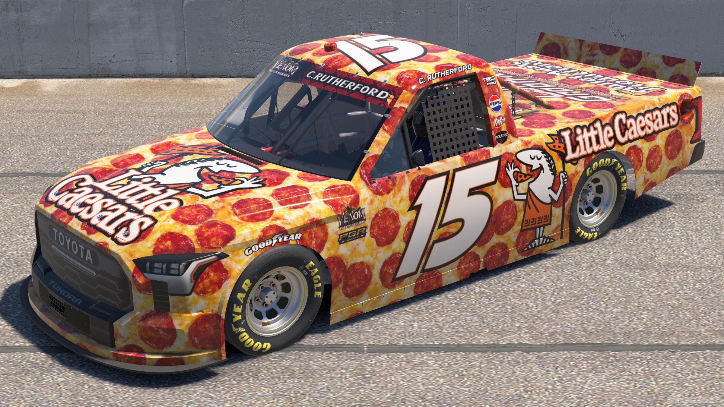 Preview of Little Caesars, Venom Season 11, Custom #15 by Corey Rutherford