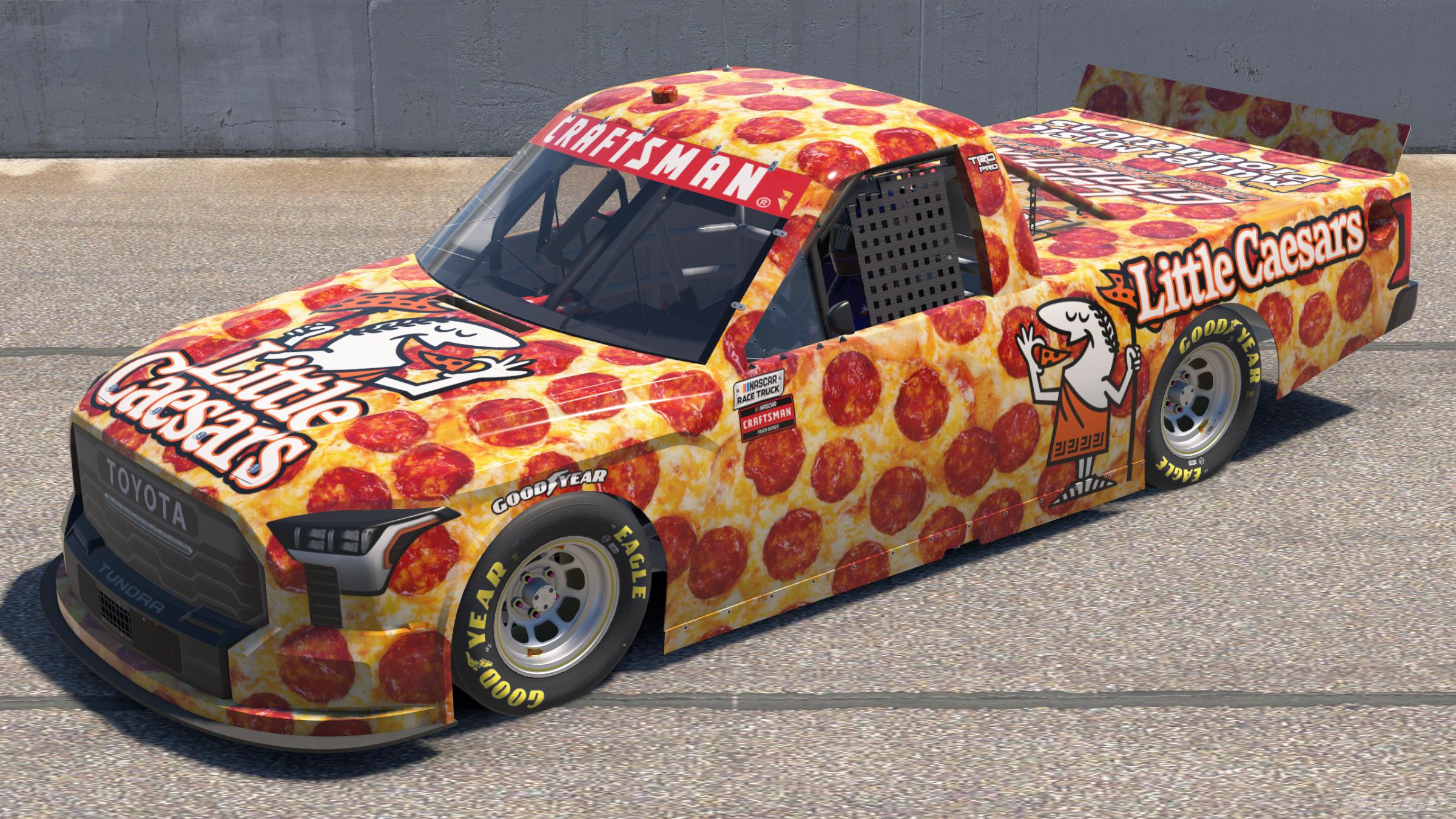 Preview of Little Caesars Tundra Public, Blank Number by Corey Rutherford