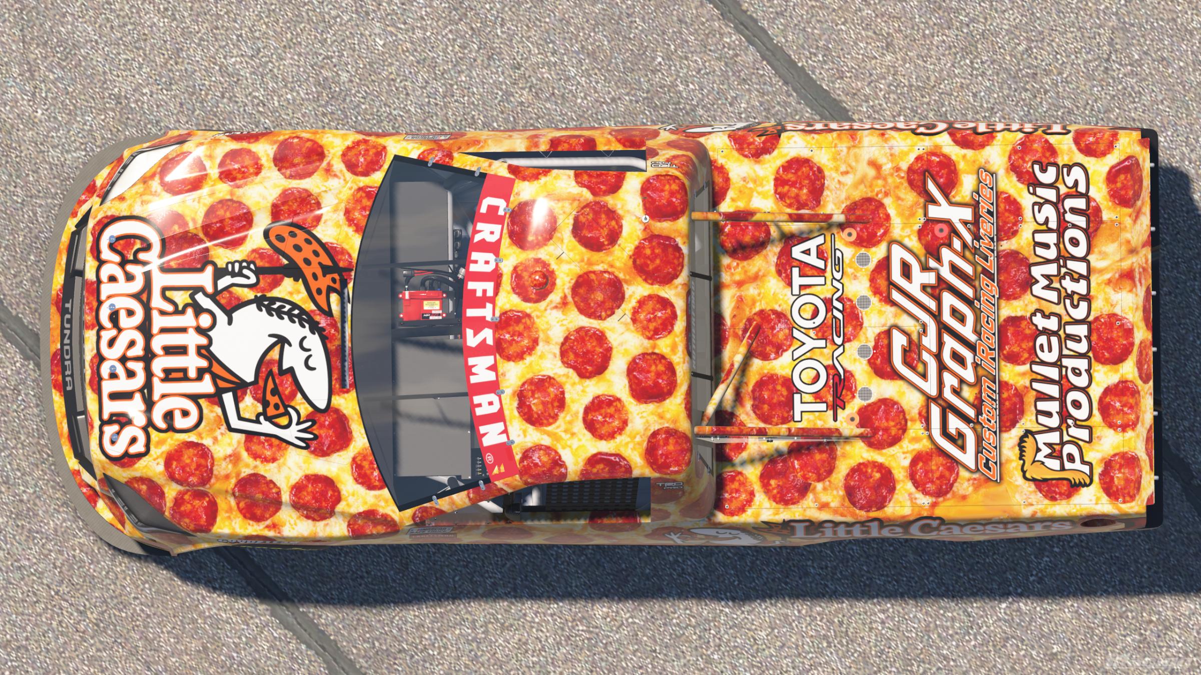Preview of Little Caesars Tundra Public, Blank Number by Corey Rutherford