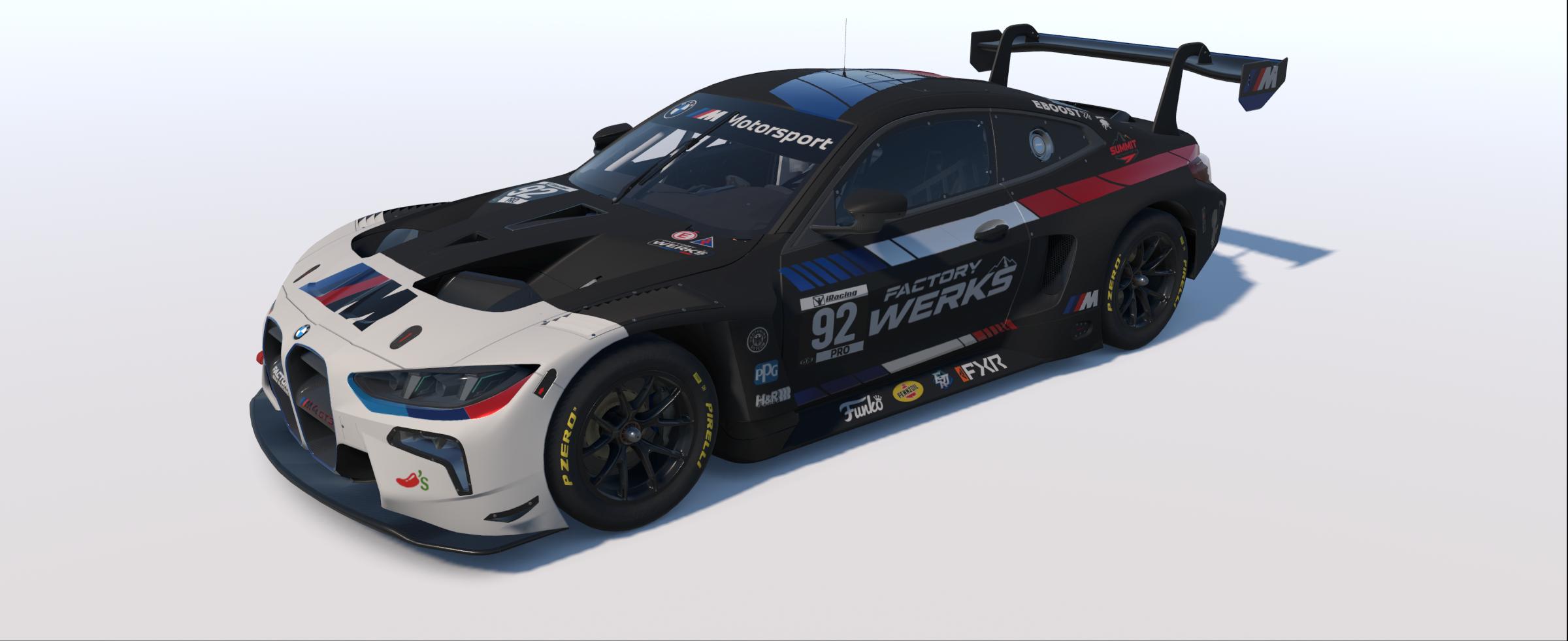 Preview of 2026 Factory Werks BMW M GT3 W/ Spec Map by Rob Evans