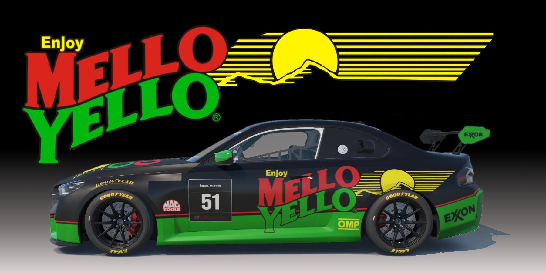 Preview of BMW M2 Racing G87 Mello Yello by Don Craig